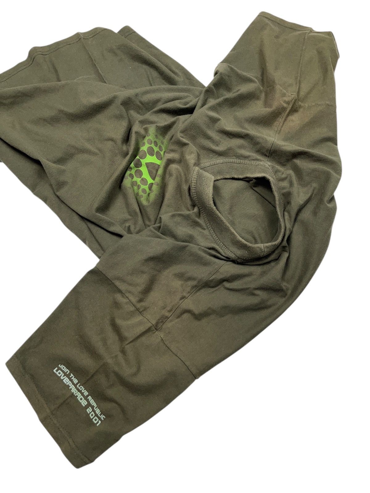 Thunderdome Vintage 2001 Love Parade Join the Love Republic Rave Shirt Size US XL / EU 56 / 4 - 5 Thumbnail
