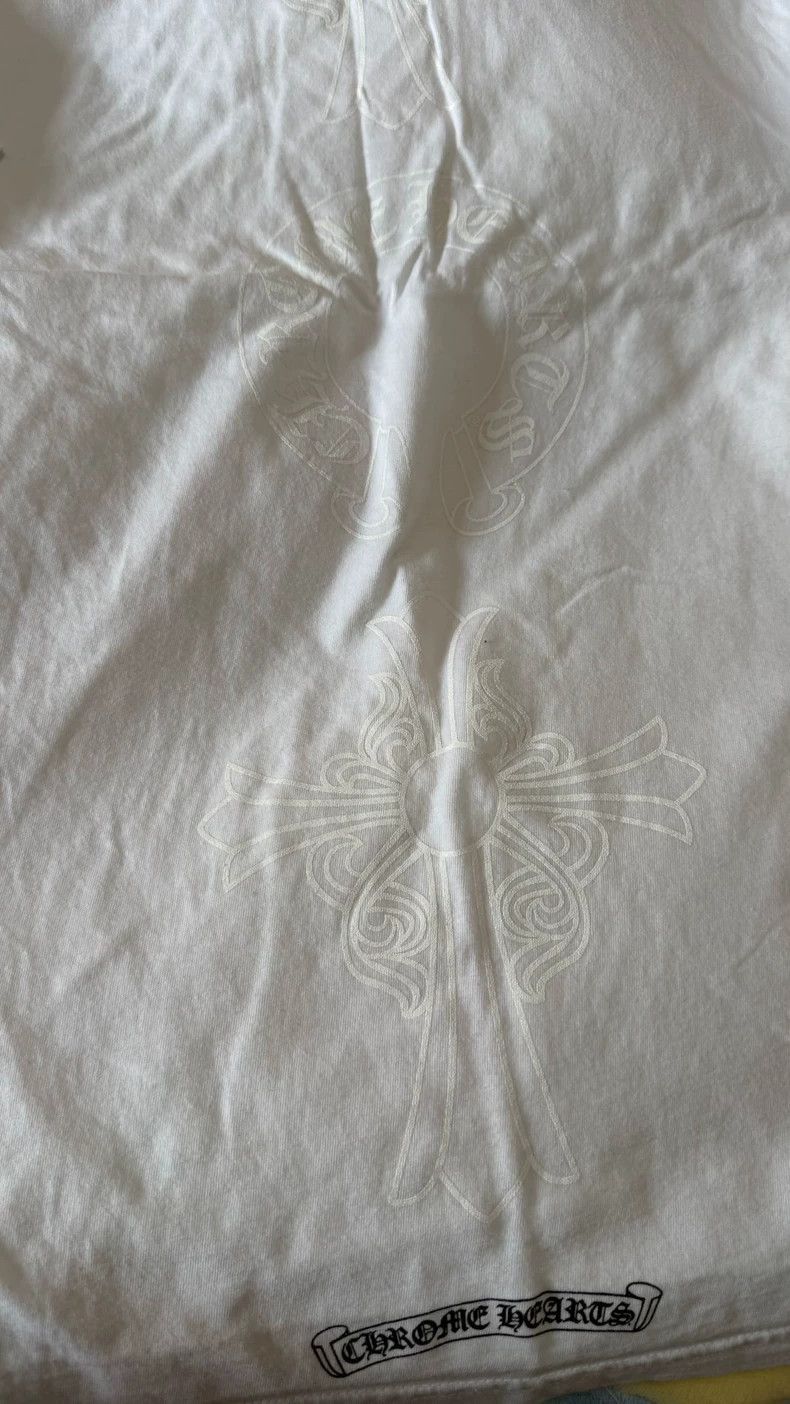 Chrome Hearts Chrome Hearts Chrome Hearts Long Sleeve T-Shirt White-2507 Size US M / EU 48-50 / 2 - 4 Thumbnail