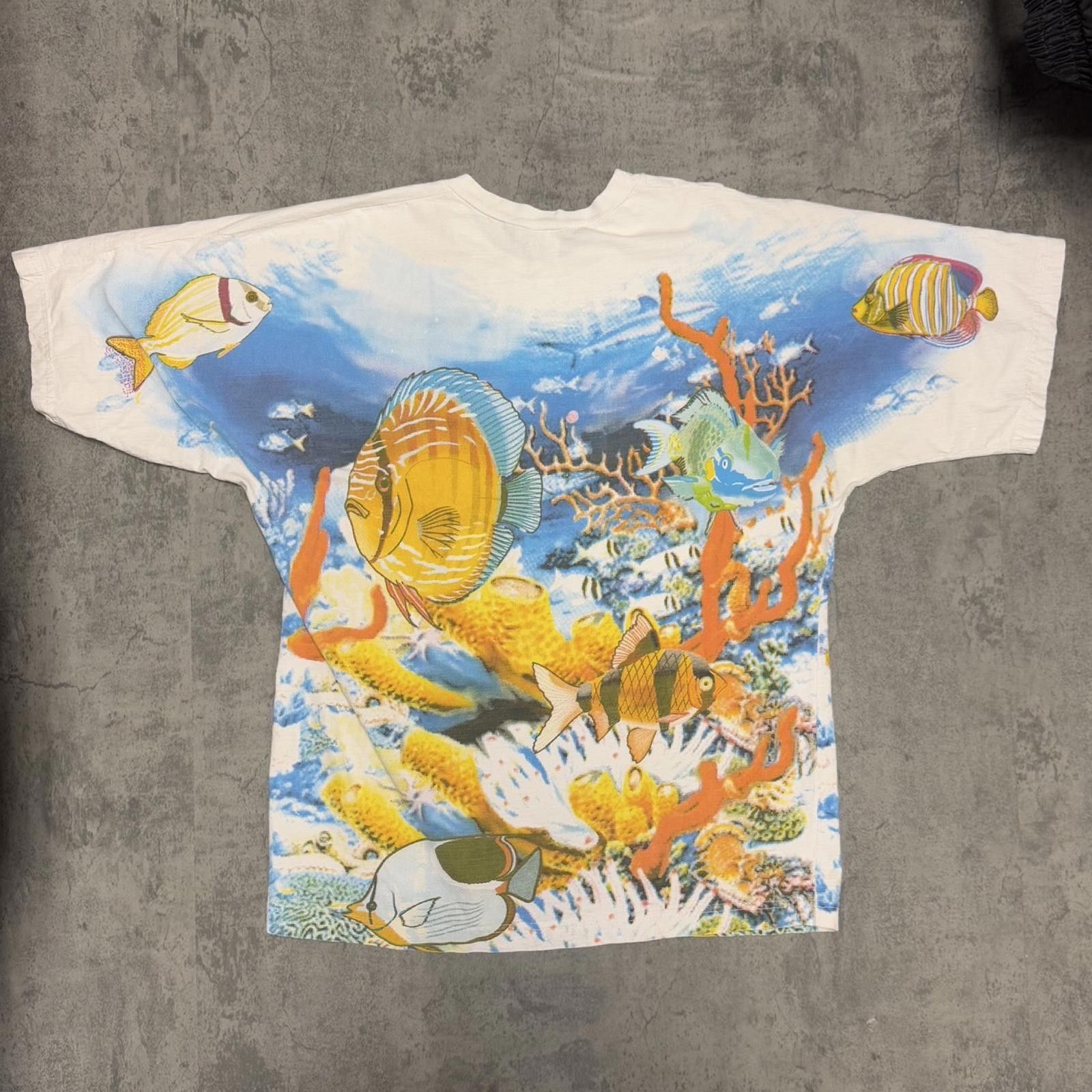 Designer 90s Fish AOP — XL — Size US XL / EU 56 / 4 - 2 Thumbnail