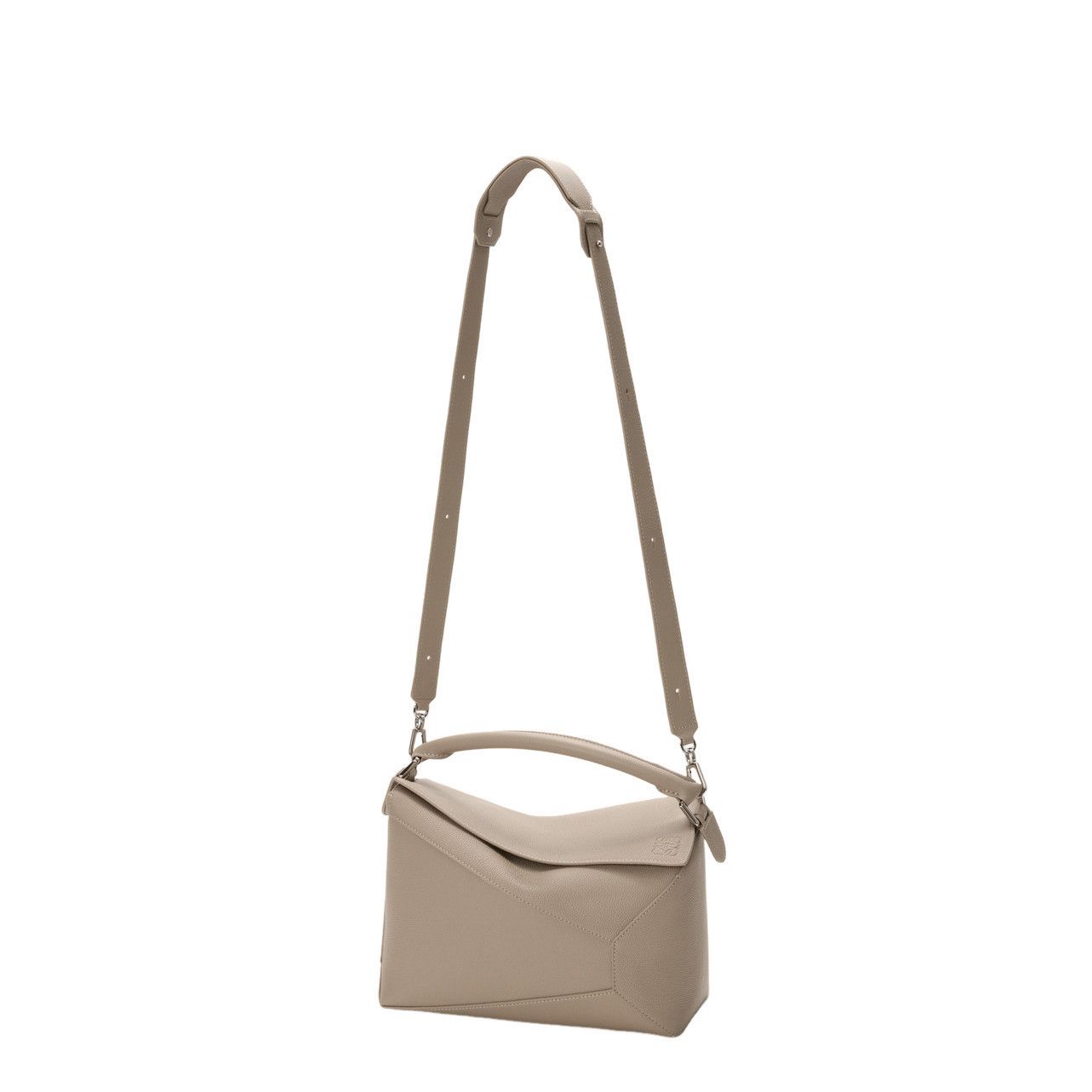 Loewe LOEWE Puzzle Medium Edge $4100 Clay Leather Handbag New & Au Size ONE SIZE - 4 Thumbnail