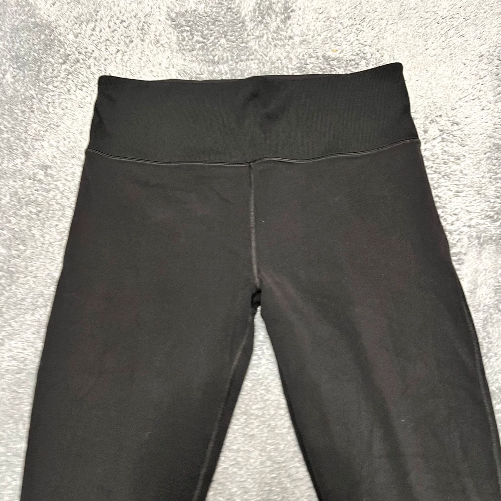 Athleta Athleta Pants Womens XL Rib Waist Skinny Leg Straight Pant Black Size 40" / US 18 - 3 Thumbnail