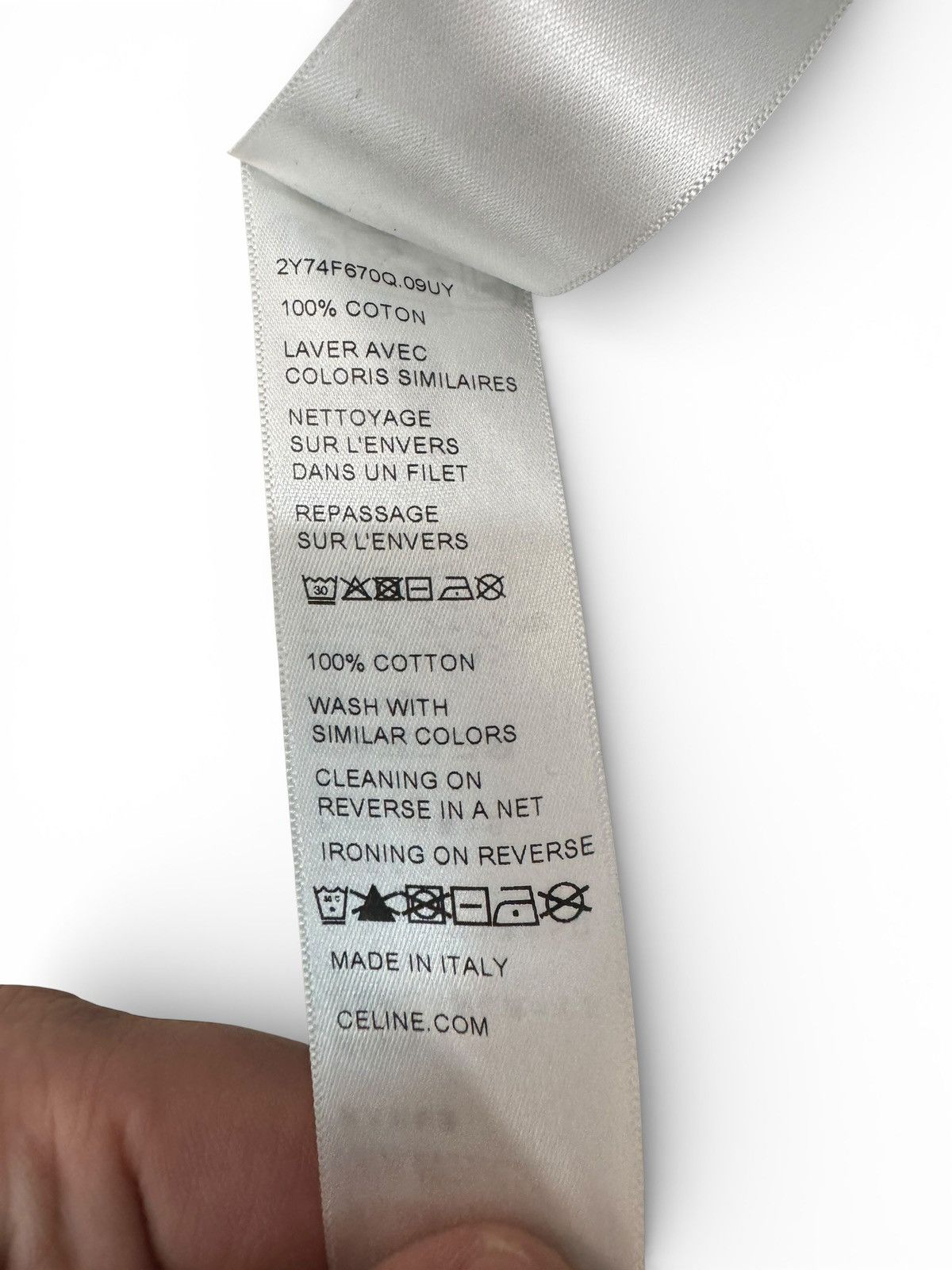 Celine Celine Gray Red Arc Logo Crewneck Size US XL / EU 56 / 4 - 5 Thumbnail