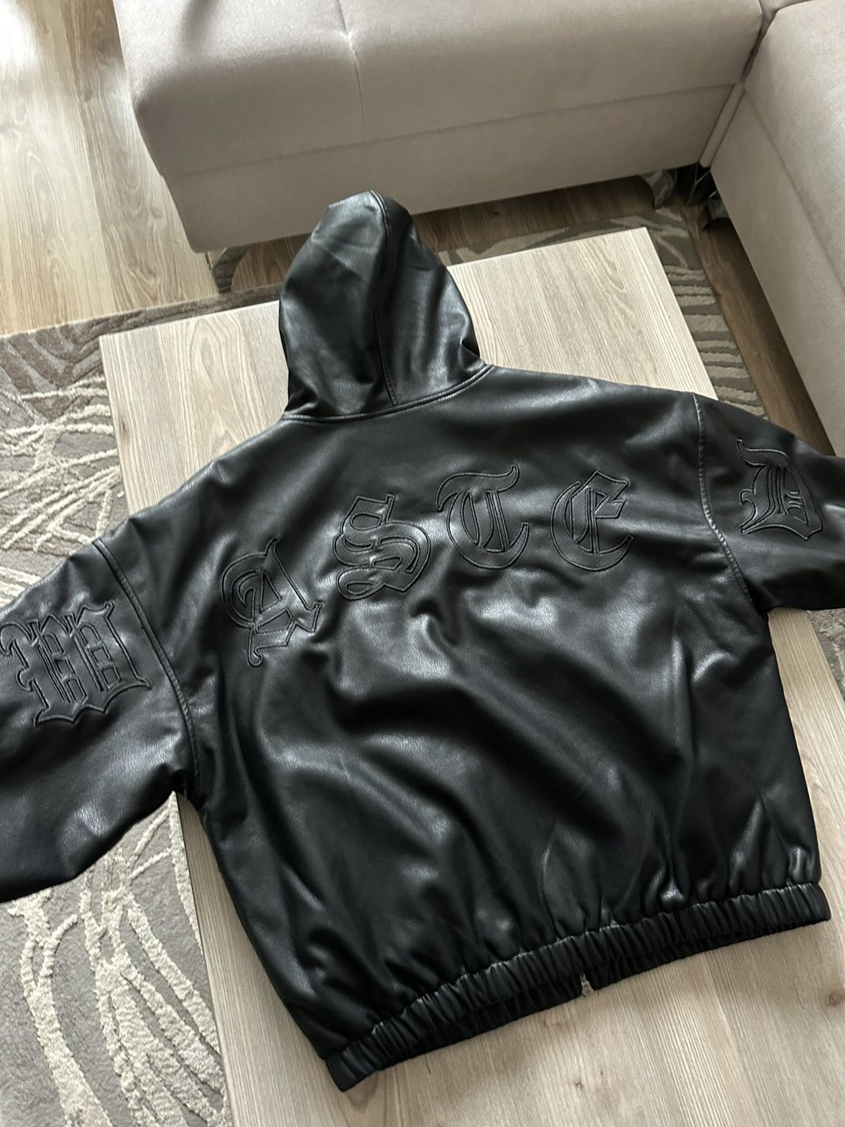 Wasted Paris Wasted Paris Leather Bomber Jacket Size US M / EU 48-50 / 2 - 2 Thumbnail