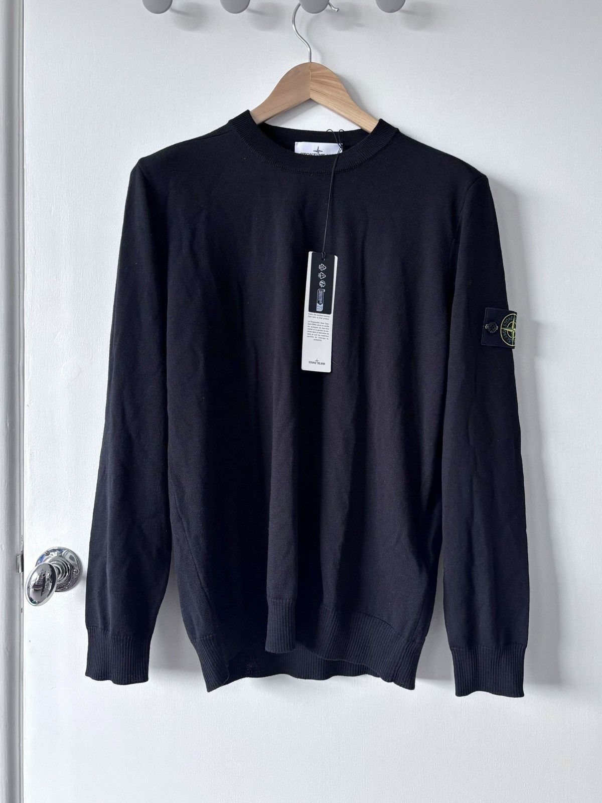Stone Island Maglia RWS knit black NWT Size US L / EU 52-54 / 3 - 2 Thumbnail