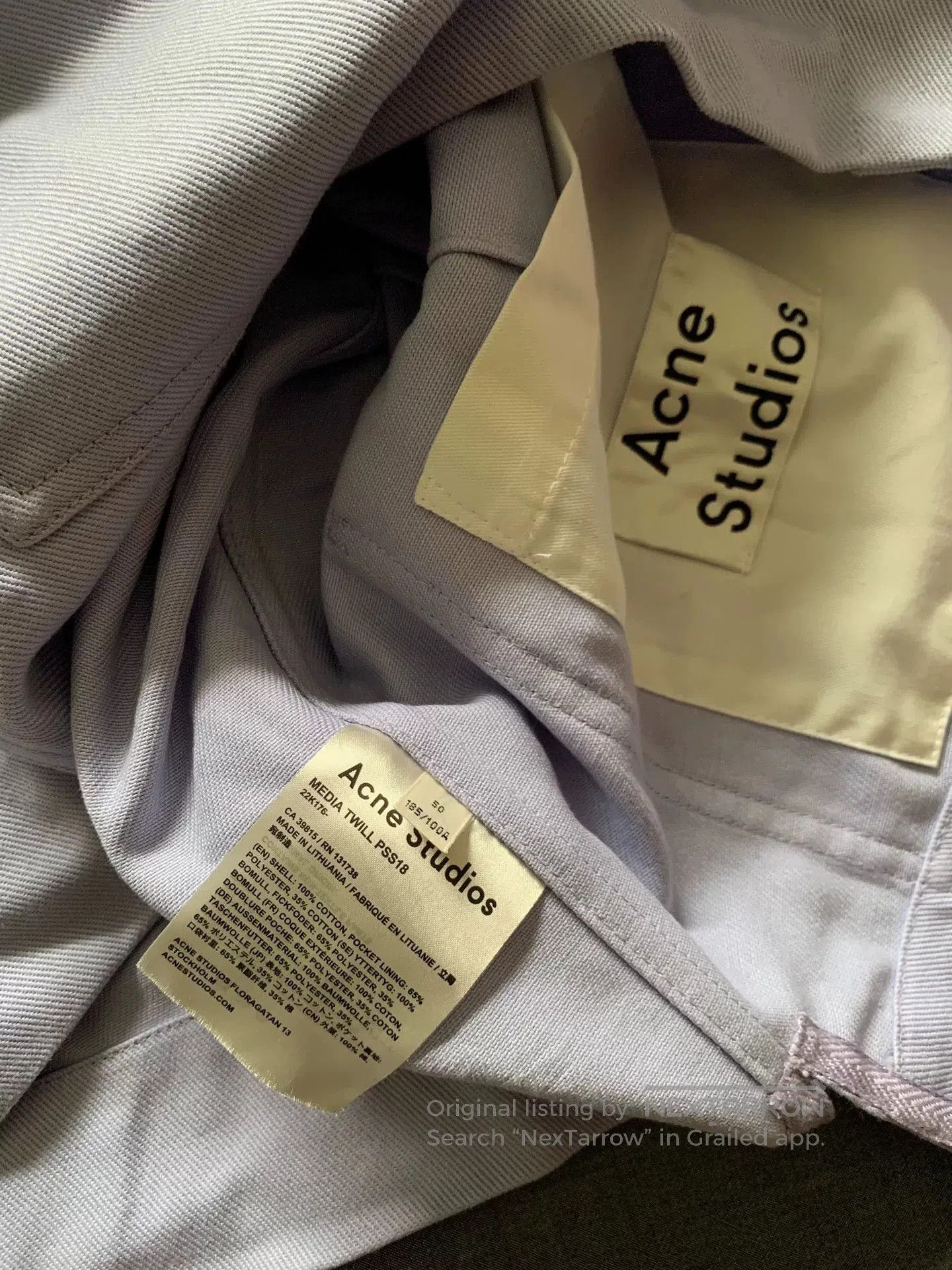 Acne Studios Acne Studios Suit. Size US M / EU 48-50 / 2 - 5 Thumbnail
