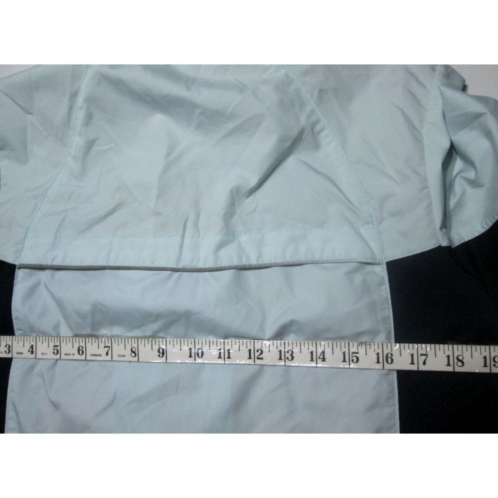 Nike Nike Womens Windbreaker Jacket M Light Blue/Navy Outerwear Jacket Size M / US 6-8 / IT 42-44 - 5 Thumbnail