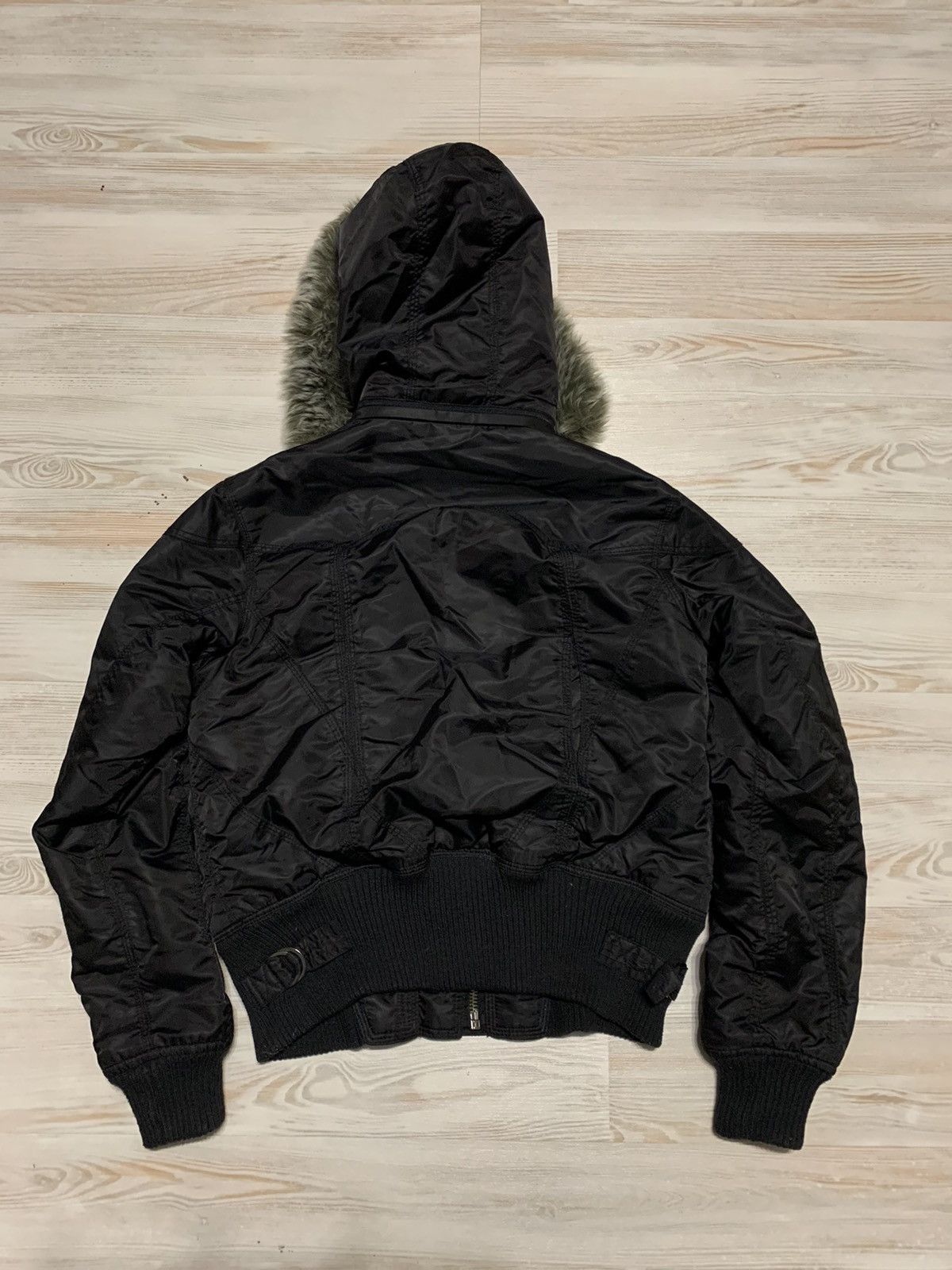 y2k fuga fur gimmick archive 00s size44