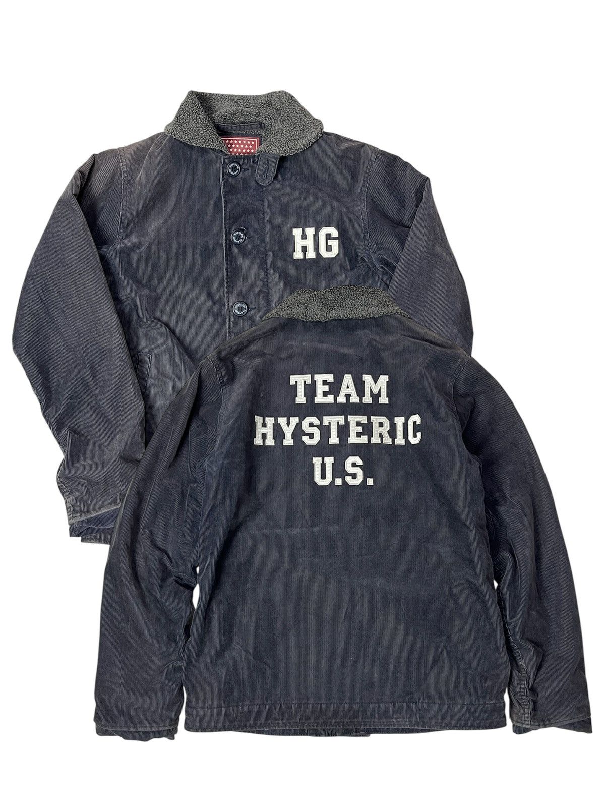 Hysteric Glamour Hysteric Glamour Corduroy N1 Jacket Size US L / EU 52-54 / 3 - 1 Thumbnail