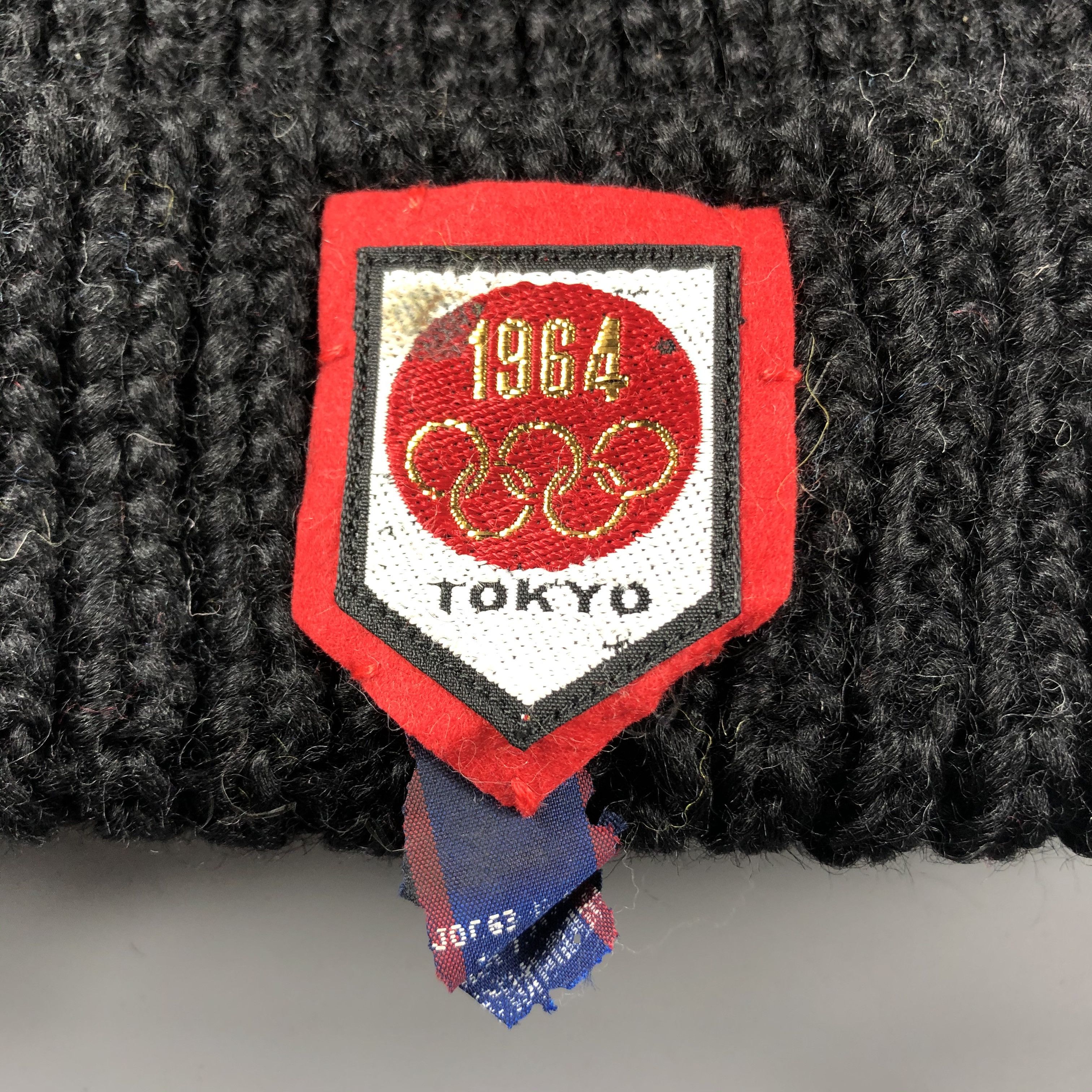 Vintage Olympic Tokyo 1964 Beanie Snow Hat Snow Cap -D082 Size ONE SIZE - 4 Thumbnail