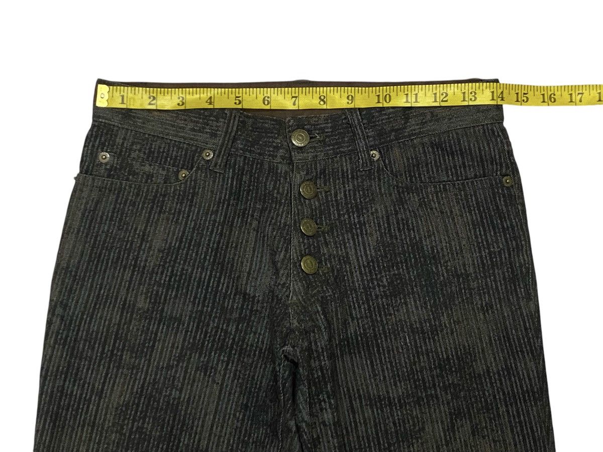 Tornado Mart 💃Tornado Mart Flare Embossed Stripes Jeans Size US 28 / EU 44 - 16 Thumbnail
