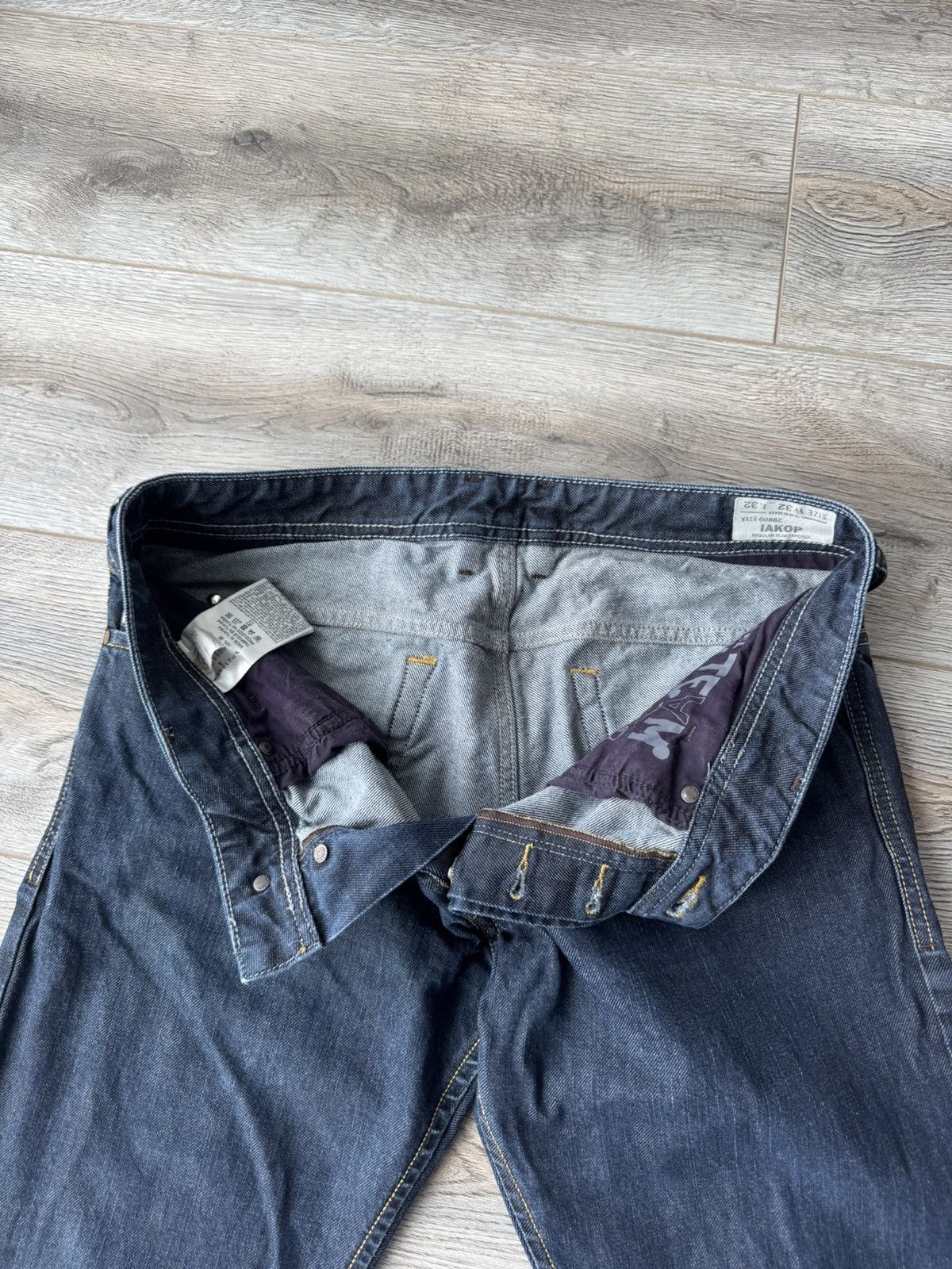 Diesel Diesel Iakop Y2k Mens Straight Jeans Size US 32 / EU 48 - 11 Thumbnail