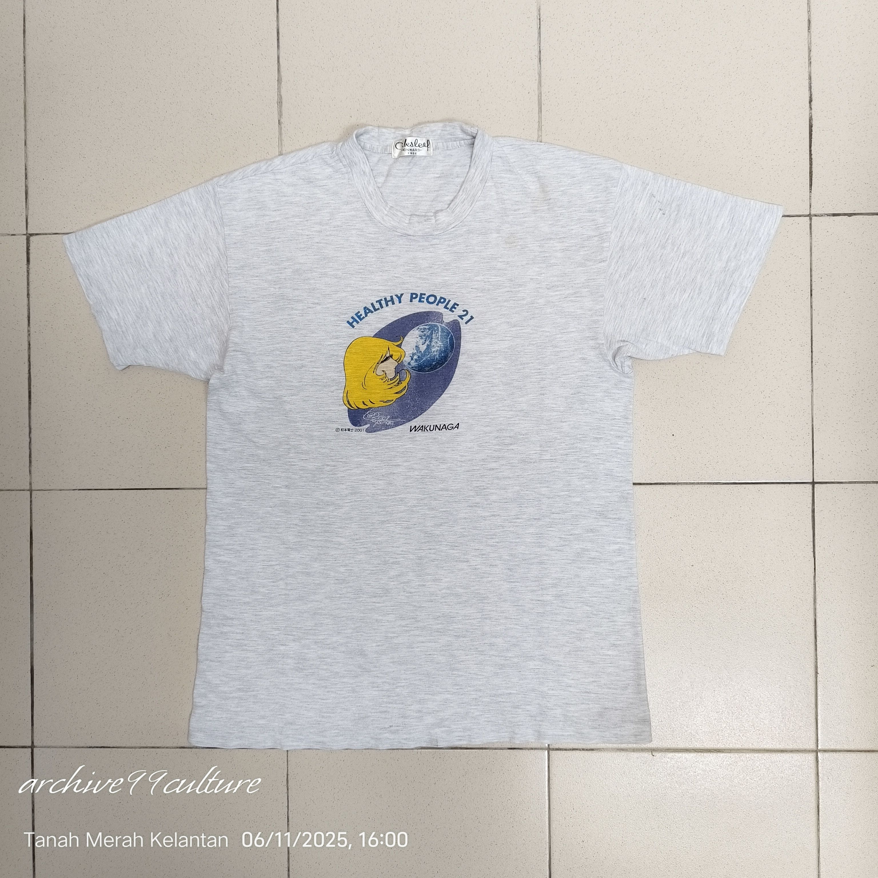 Anime Vintage 2001 Galaxy Express 999 Miteru Anime tee Size US M / EU 48-50 / 2 - 1 Thumbnail