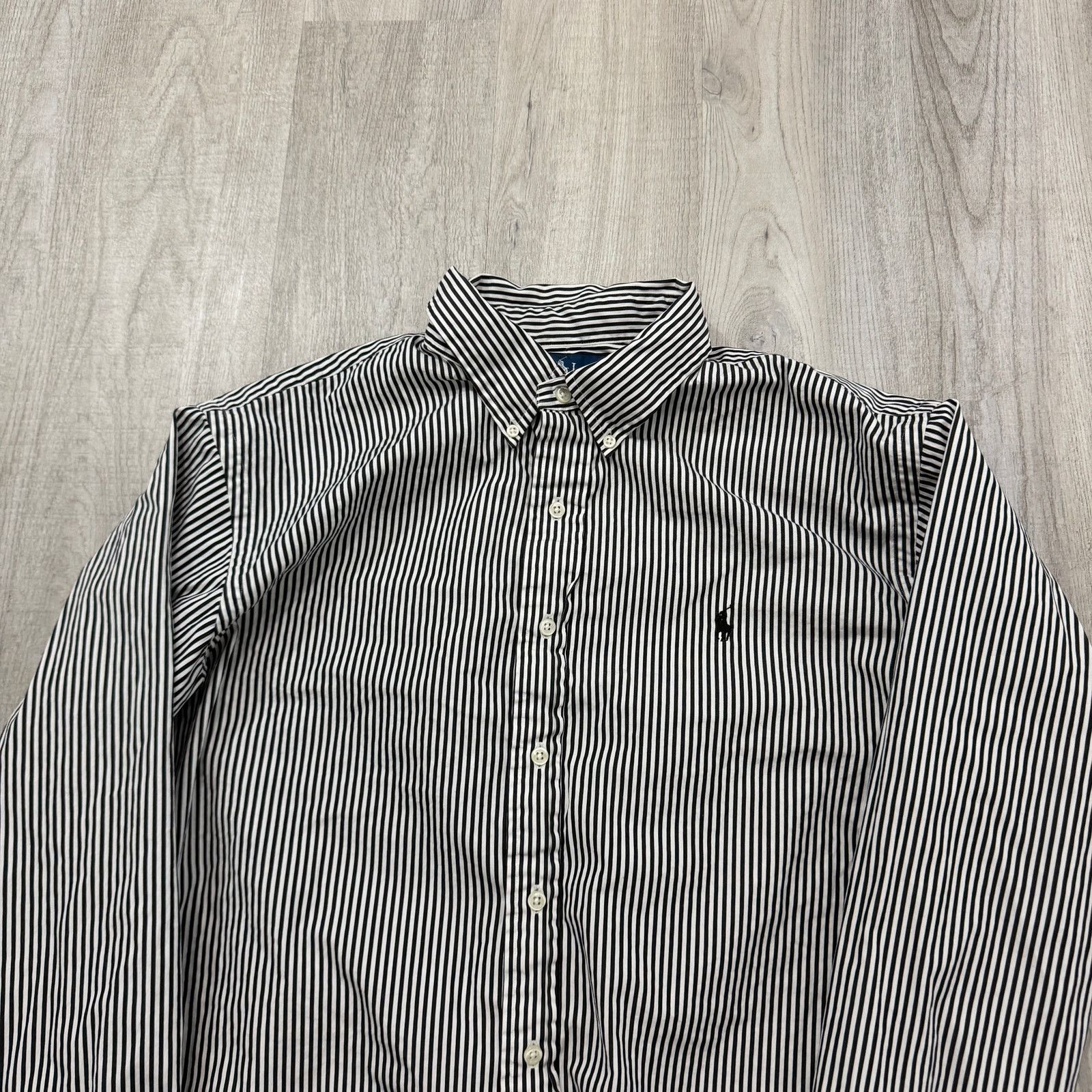 Polo Ralph Lauren Vintage Polo Ralph Lauren Custom Fit Button Shirt Men's 2XL Size US XXL / EU 58 / 5 - 2 Thumbnail