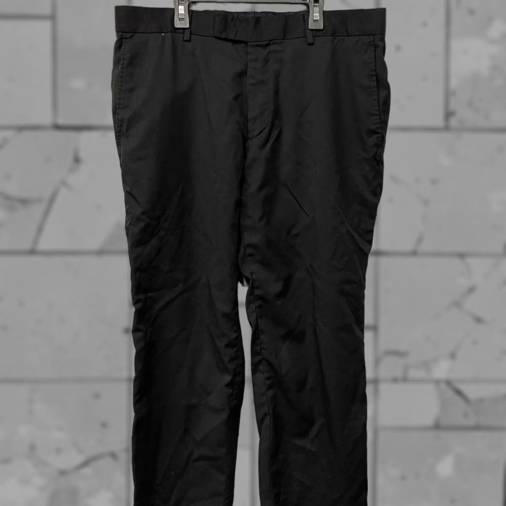 Vintage Hugo Boss Black Wool Dress Pants Mens Size 38x28 Straight Regular Size US 38 / EU 54 - 1 Thumbnail
