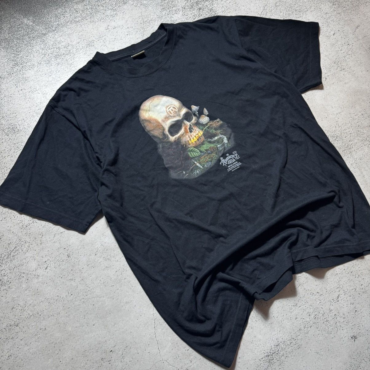 Alchemy Equipment vintage 2007 alchemy t shirt with big skeleton metal wear Size US XL / EU 56 / 4 - 2 Thumbnail