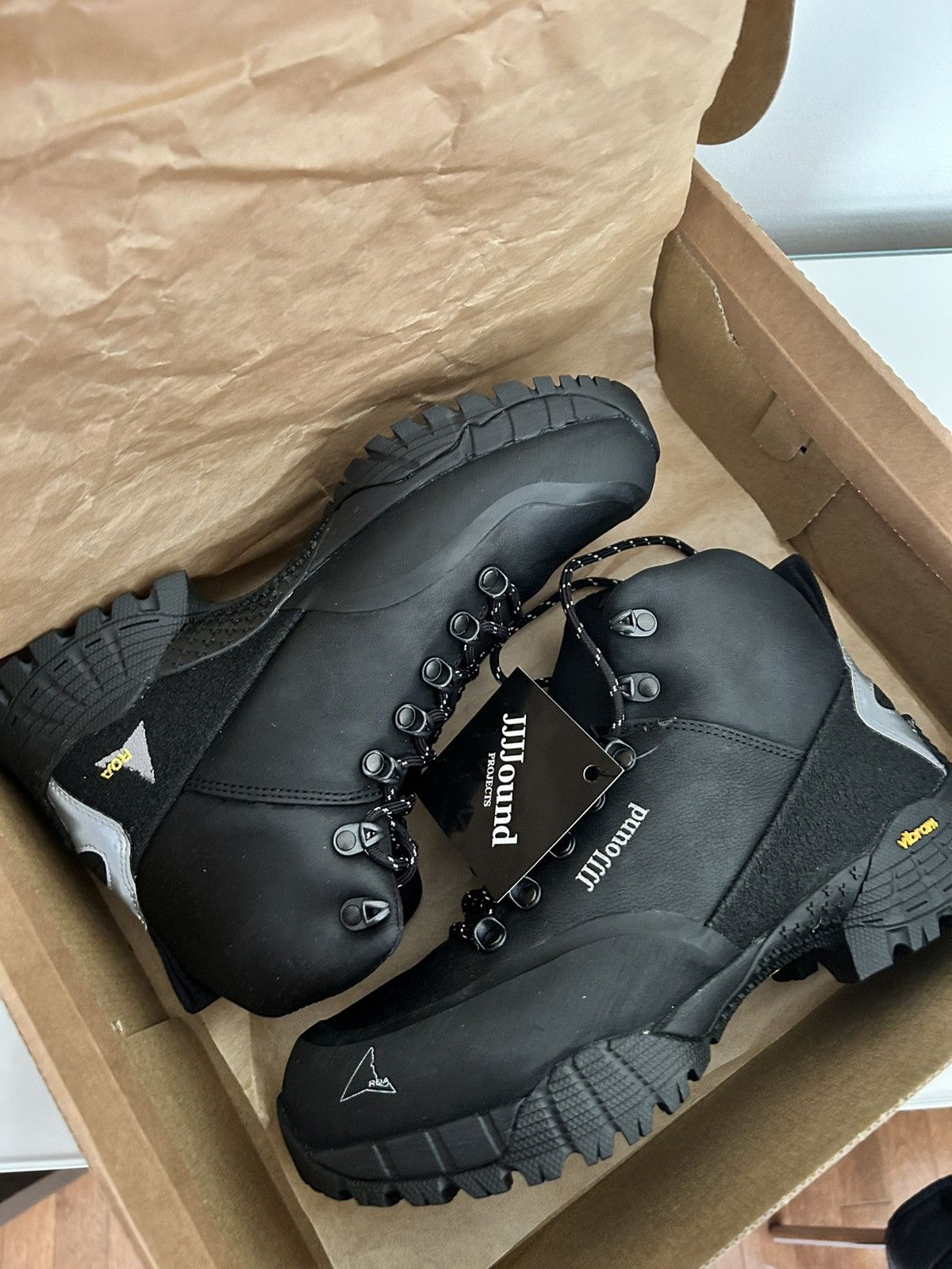 JJJJound ROA JJJJound Andreas Reflective Black Boot size 41 Size US 8.5 / EU 41-42 - 4 Thumbnail