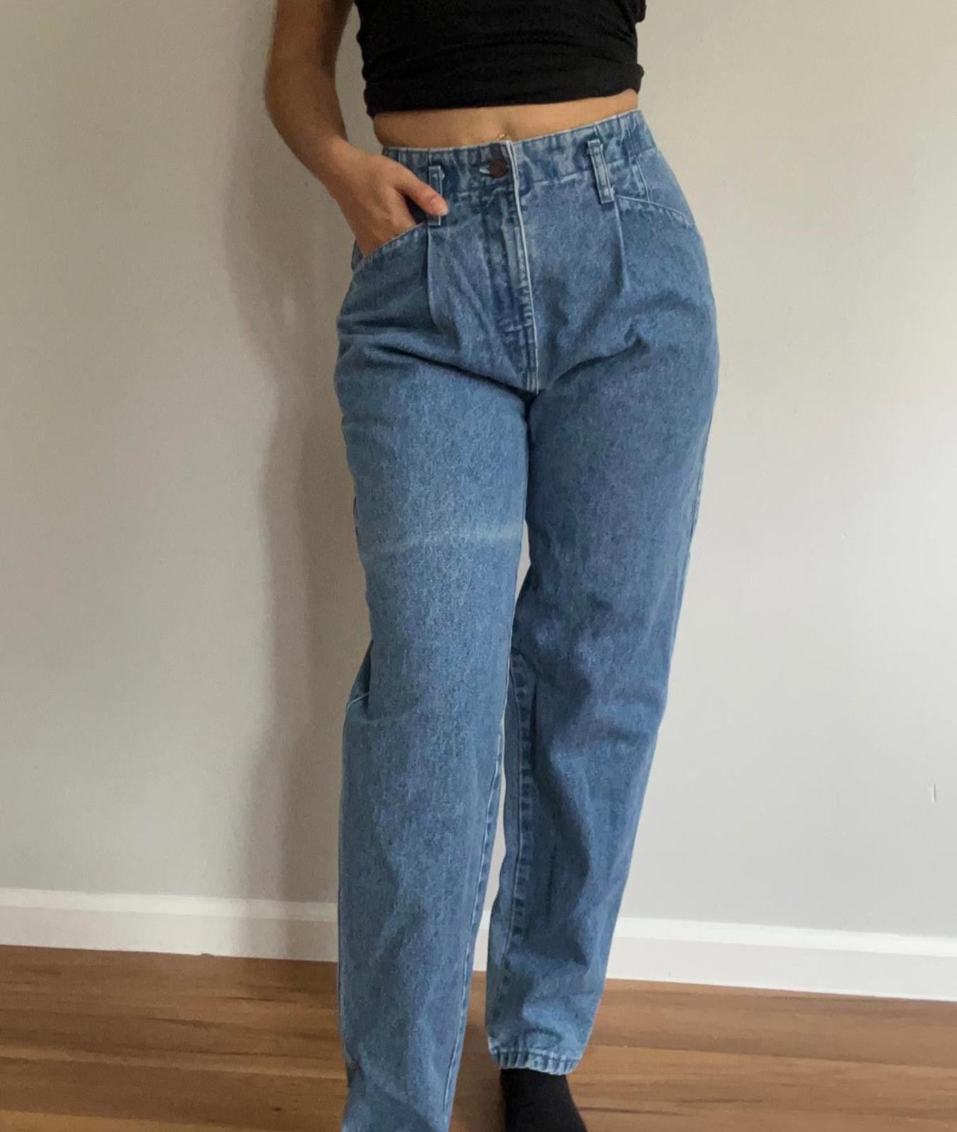 Northern Reflections Women’s 80’s style mom jeans high waisted Size 28" / US 6 / IT 42 - 1 Thumbnail