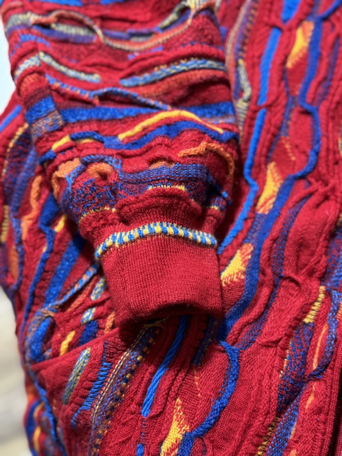 Coogi Coogi Australia 3D Wool Cardigan Size US M / EU 48-50 / 2 - 6 Thumbnail