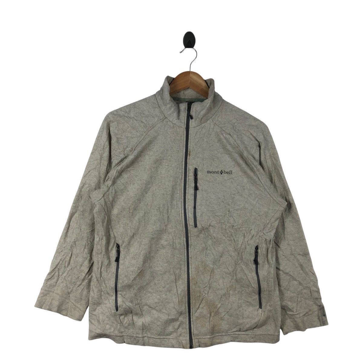 Montbell Vintage MONTBELL Clima Plus Full-Zip Fleece Technical Outdoo Size US M / EU 48-50 / 2 - 1 Thumbnail