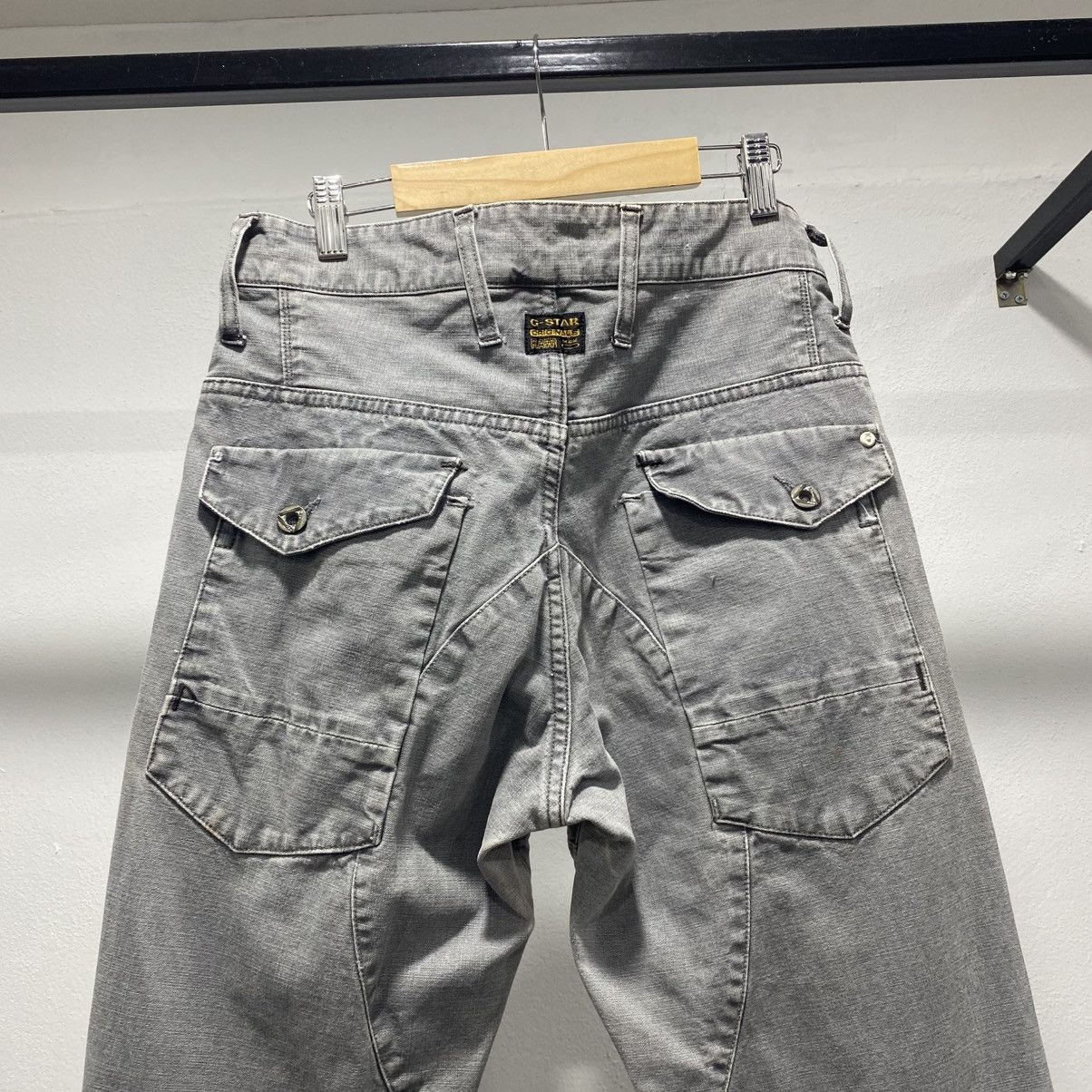 Voodoo Tactical Sickkk💀Gstar Raw Utility Cargo Pants 90s Size US 30 / EU 46 - 8 Thumbnail
