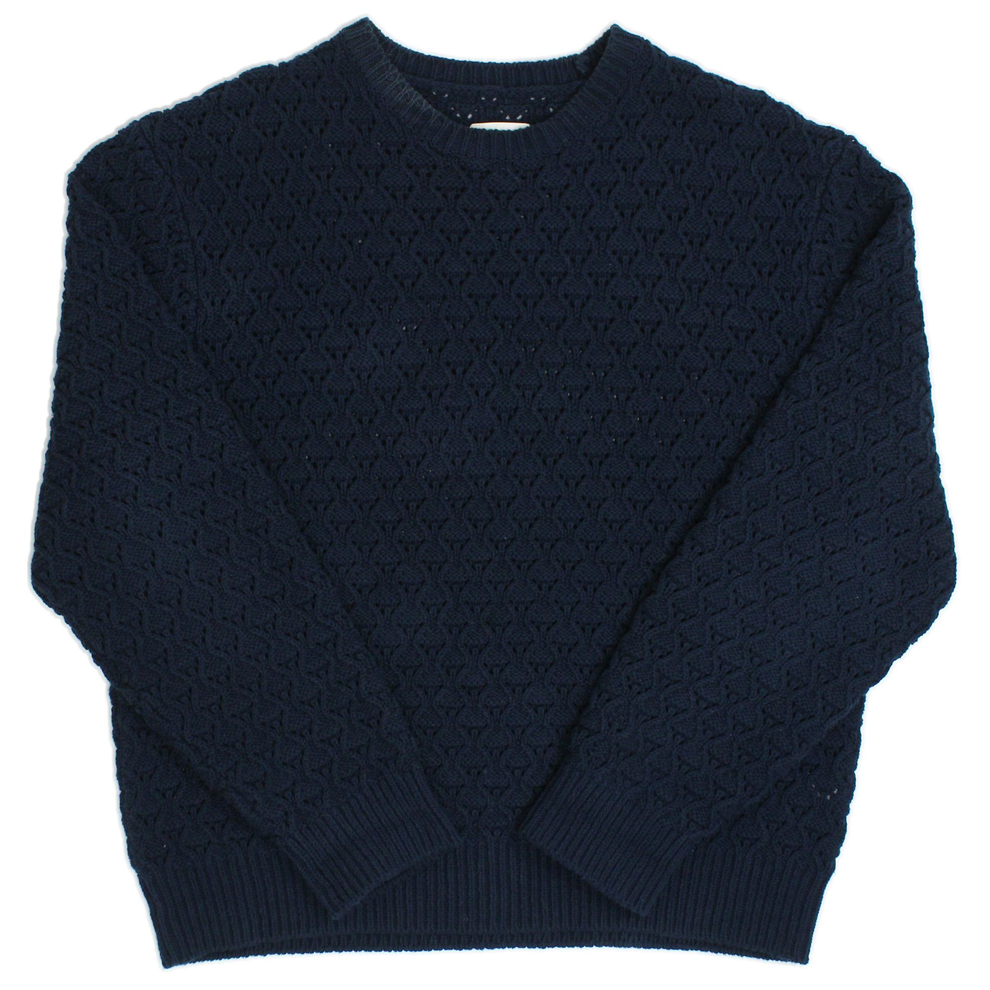 Aime Leon Dore Eyelet Knit Crewneck Sweater Size US M / EU 48-50 / 2 - 1 Thumbnail