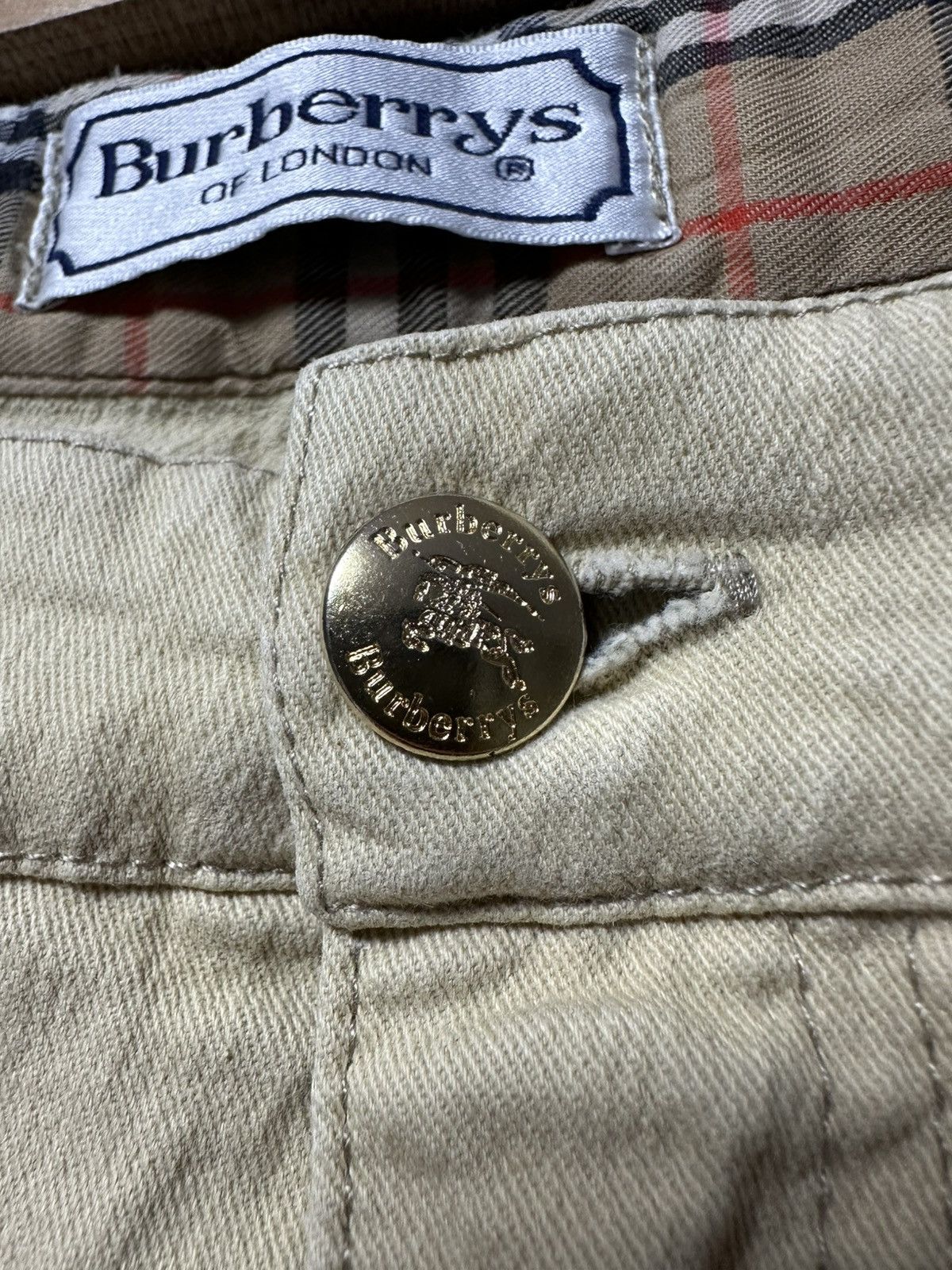 Burberry Burberrys of London Luxury Vintage Pants Rare Burberry UK Size US 30 / EU 46 - 4 Thumbnail