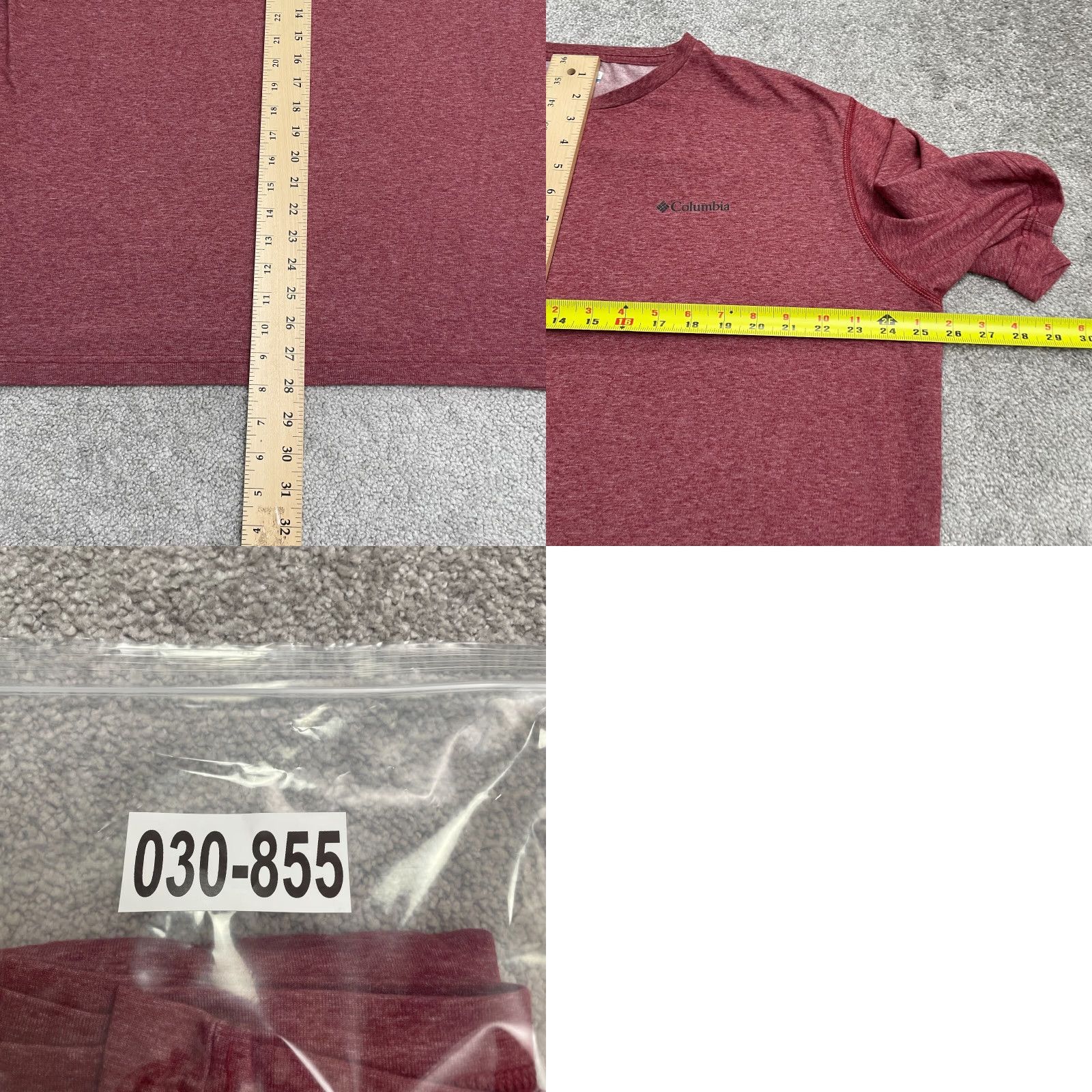 Vintage Columbia Omni Wick T-Shirt Men XXL Red Crew Neck Short Sleeve Active Outdoor Tee Size US XXL / EU 58 / 5 - 8 Thumbnail