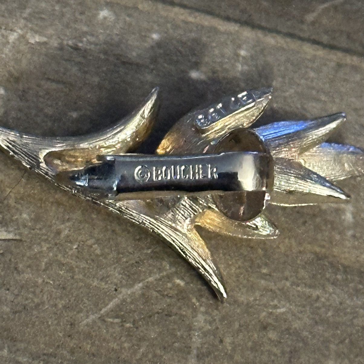 Vintage Vintage Boucher rhinestone corn cob stalk clip on earrings Size ONE SIZE - 5 Thumbnail