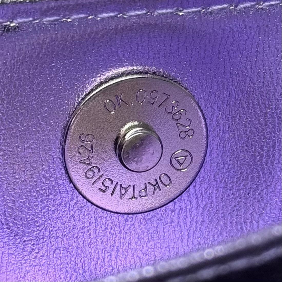 Saint Laurent Paris YSL Beaute Purple Long Wallet Size ONE SIZE - 7 Thumbnail