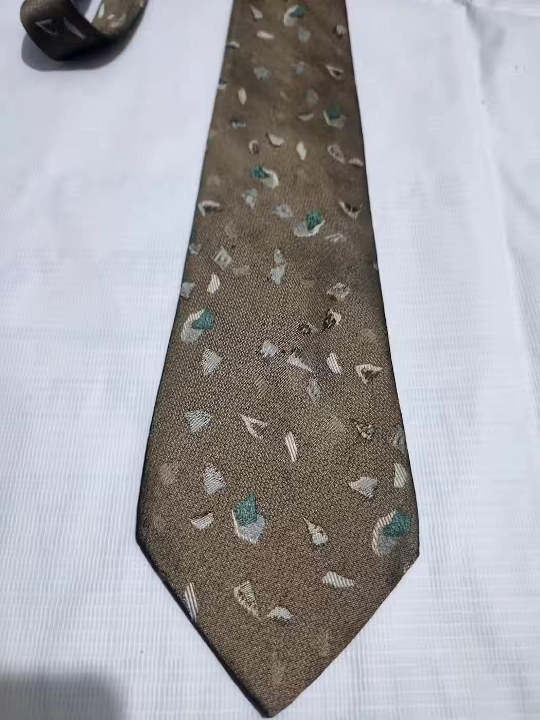Issey Miyake Issey Miyake Tie Nice Design Art Size ONE SIZE - 2 Thumbnail