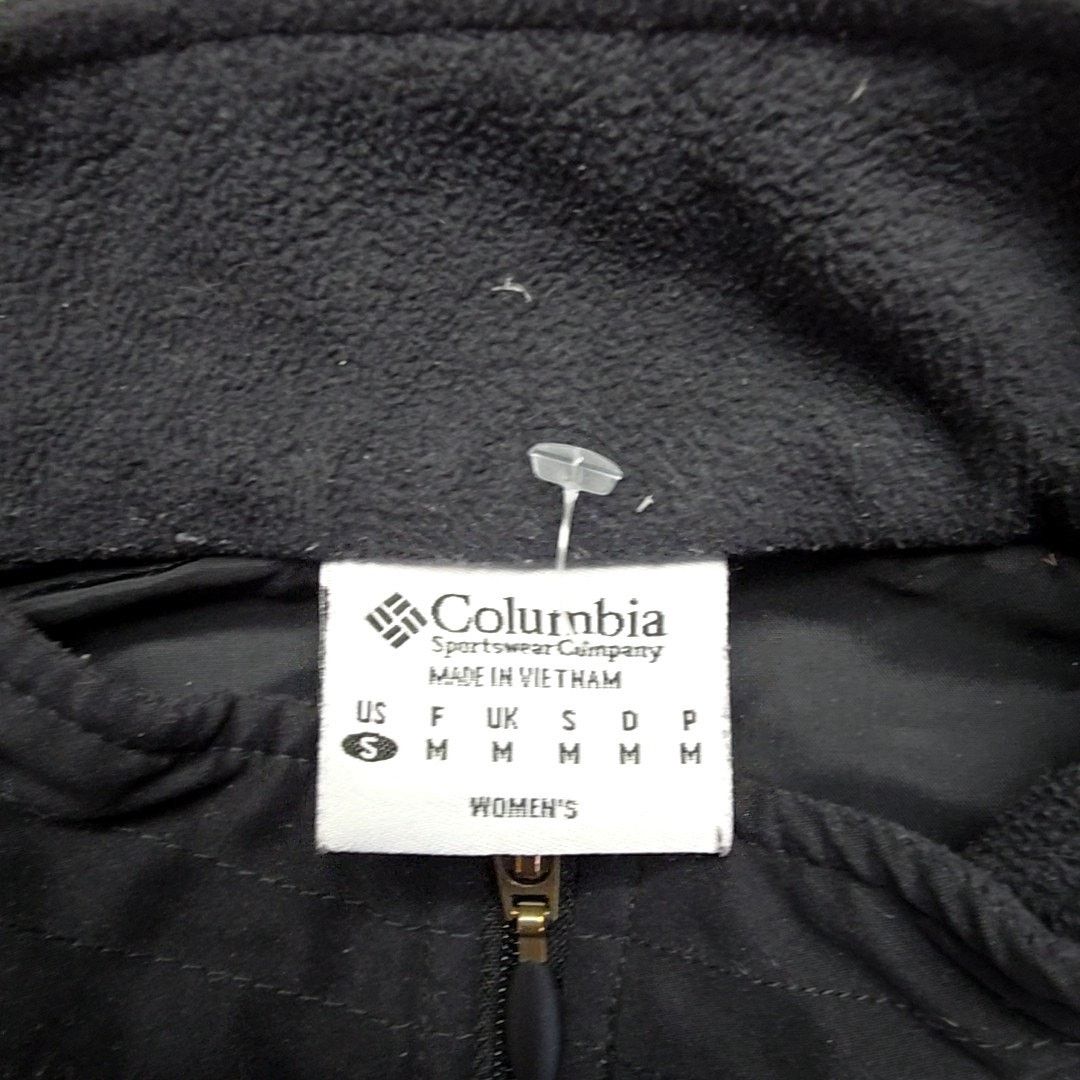 Columbia Columbia Women's Quilted Vest Black Outdoor Fleece Zip Up S Size S / US 4 / IT 40 - 5 Thumbnail