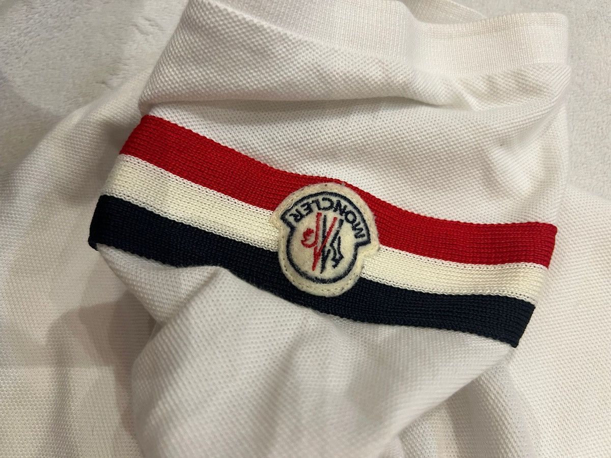 Moncler Moncler Polo Shirt Size US L / EU 52-54 / 3 - 3 Thumbnail