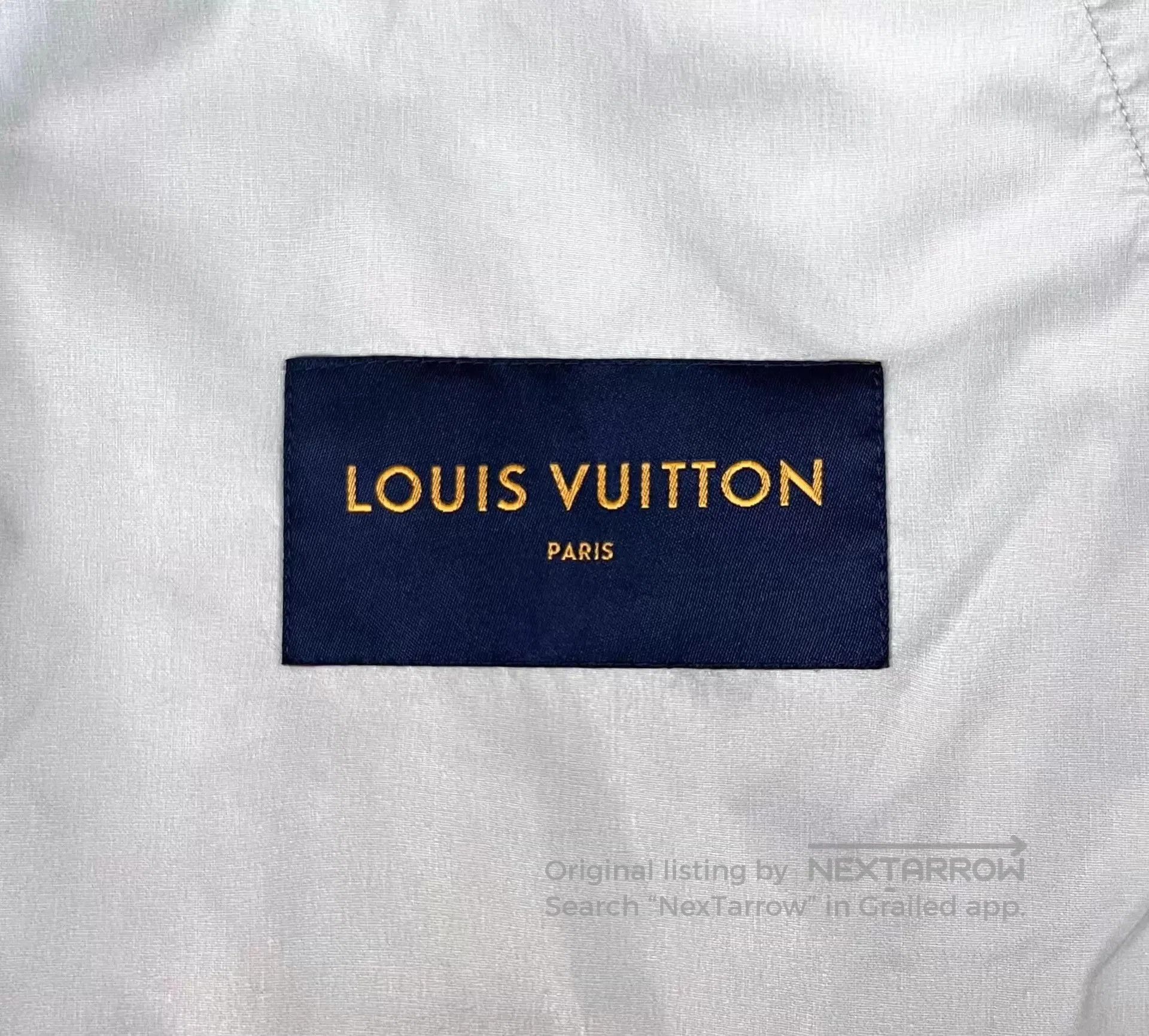 Louis Vuitton Blue Long Hooded Coat with Pockets - Size M. Size US M / EU 48-50 / 2 - 4 Thumbnail
