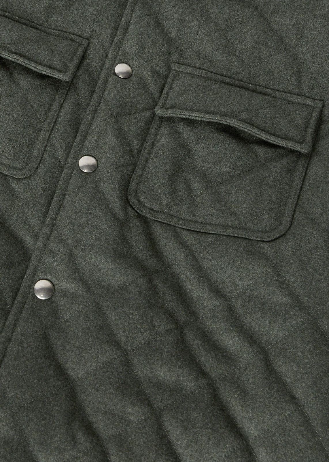 Loro Piana o1srvl11e0125 Shonai Overshirt in Green Size US S / EU 44-46 / 1 - 3 Thumbnail