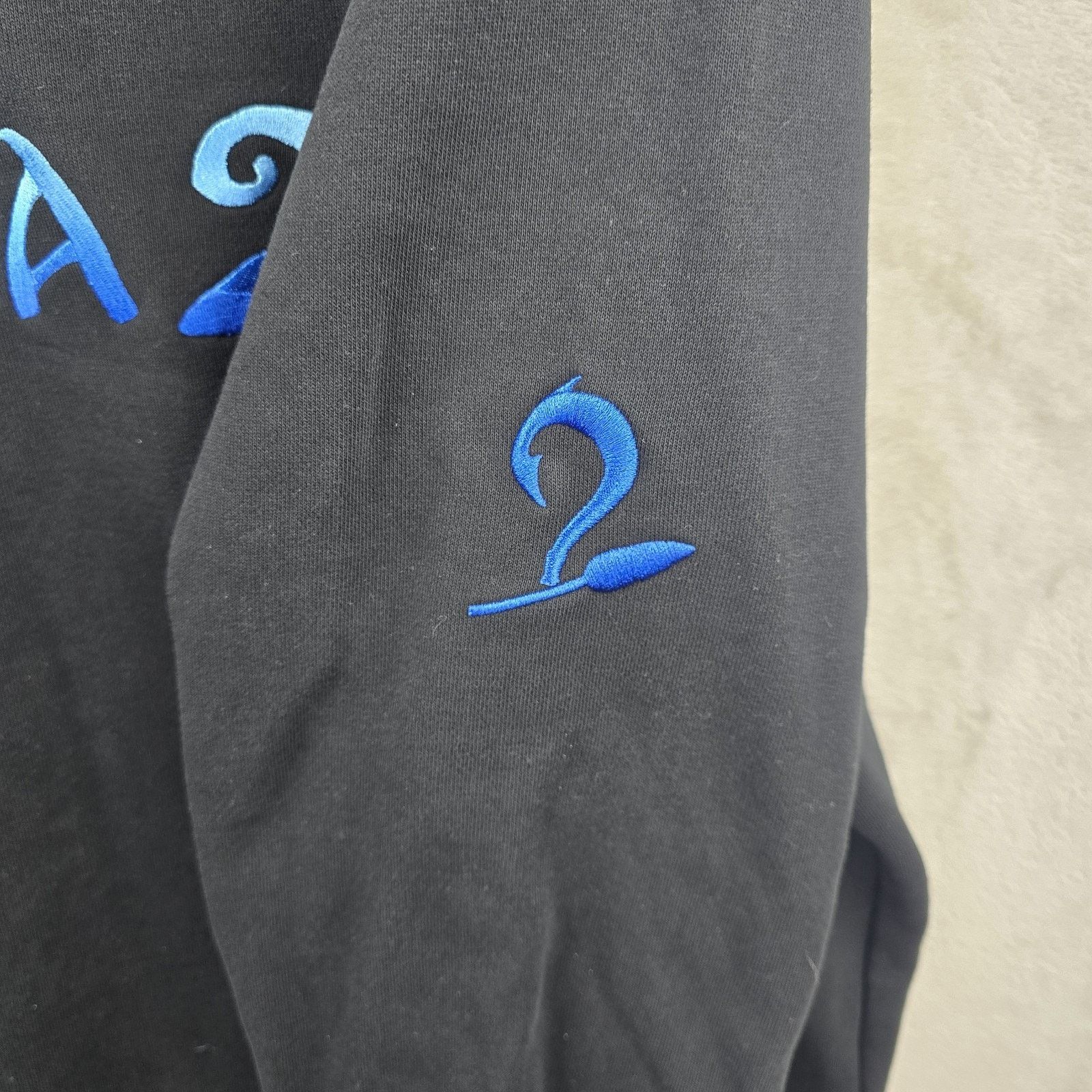 Disney Disney Moana 2 Sweatshirt Unisex XL Black Blue Movie Promo Size US XL / EU 56 / 4 - 4 Thumbnail