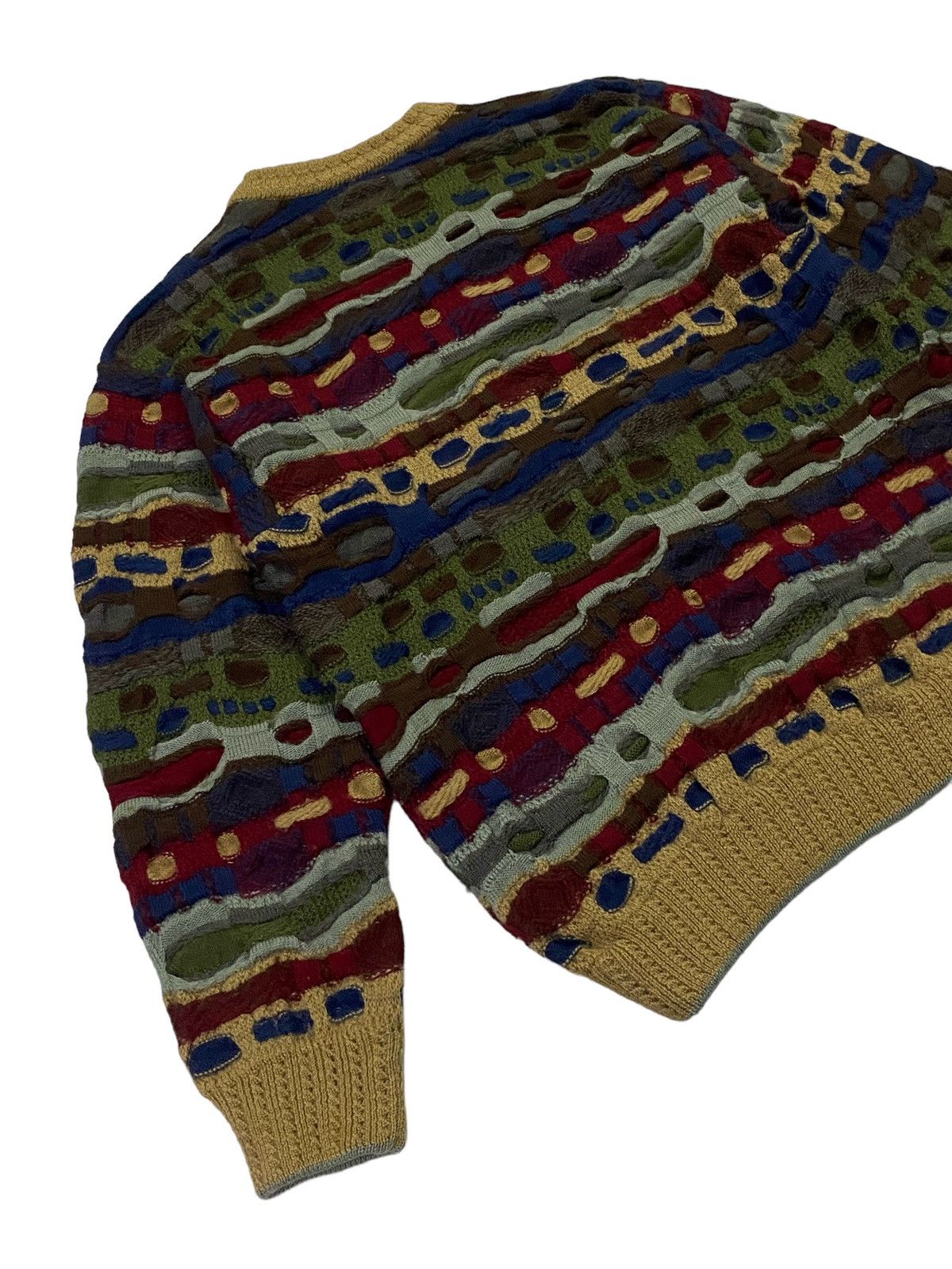 Coogi Vintage Googi 3D Knit Crewneck Sweater Size US S / EU 44-46 / 1 - 19 Thumbnail