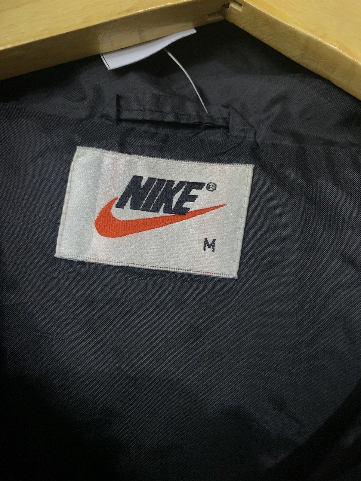 Nike 🐍 SOLD 🐍Vintage 90s Nike Big Swoosh Winbreaker Jacket 🔥 Size US M / EU 48-50 / 2 - 9 Thumbnail