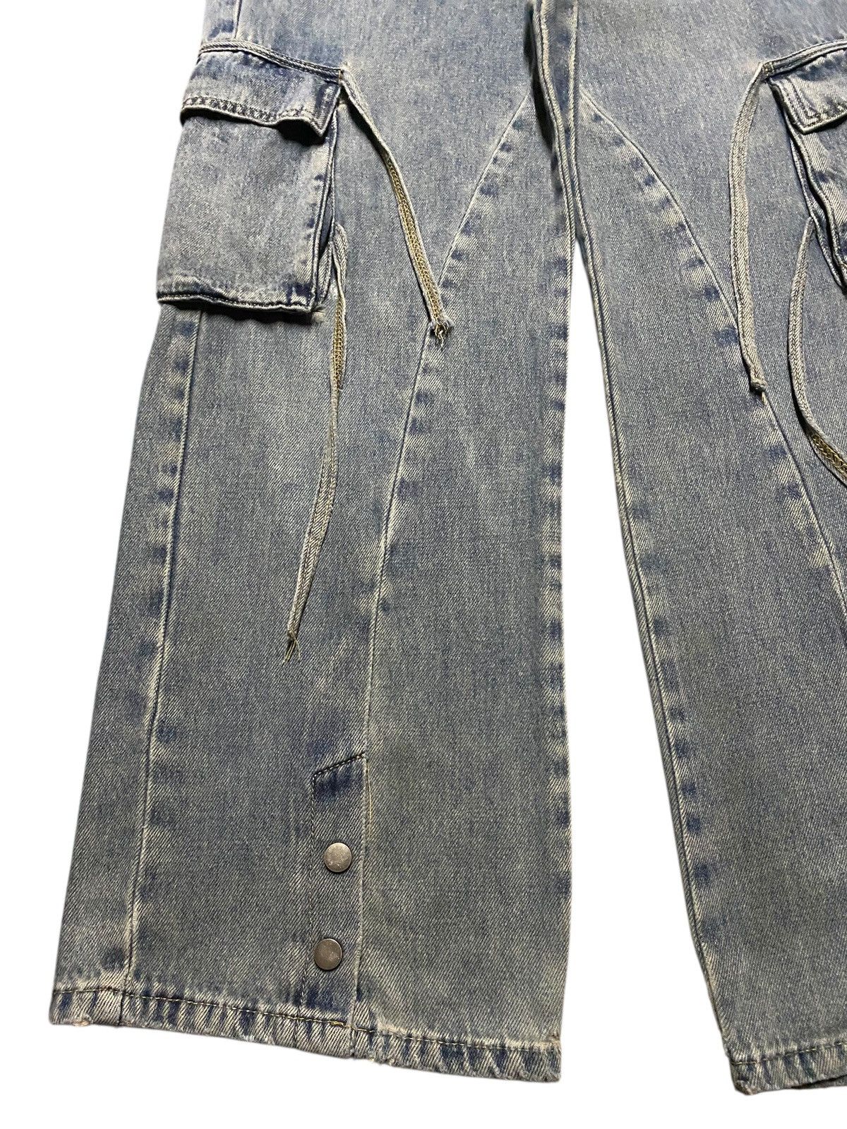 Vintage Vintage Japanese Brand FSY Super Baggy Lace Up Carpenter Size US 29 - 9 Thumbnail
