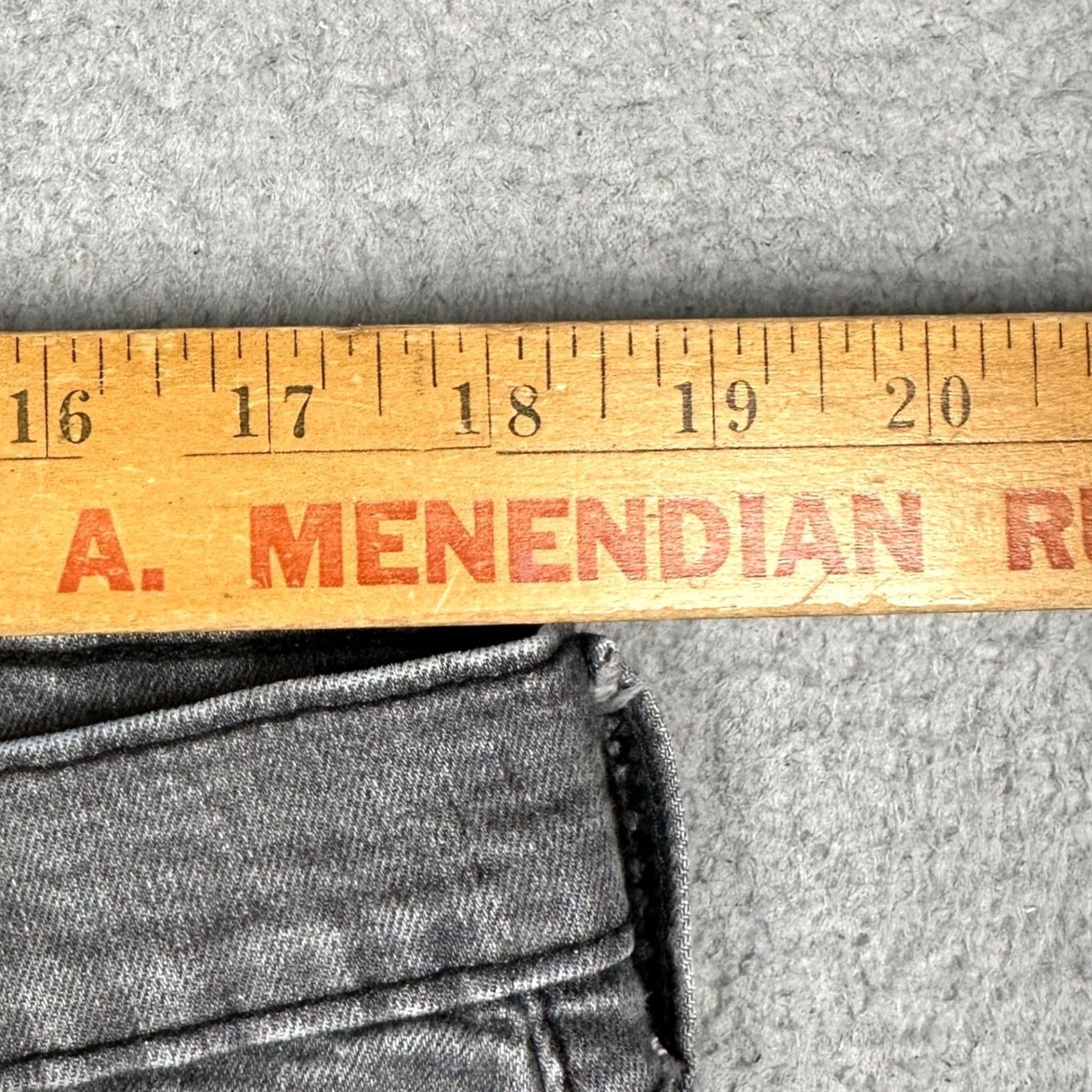 Levi's Levi's 514 Jeans Mens 38X30 Grey Straight Fit Distressed 5 Pocket Stretch Denim Size US 38 / EU 54 - 6 Thumbnail