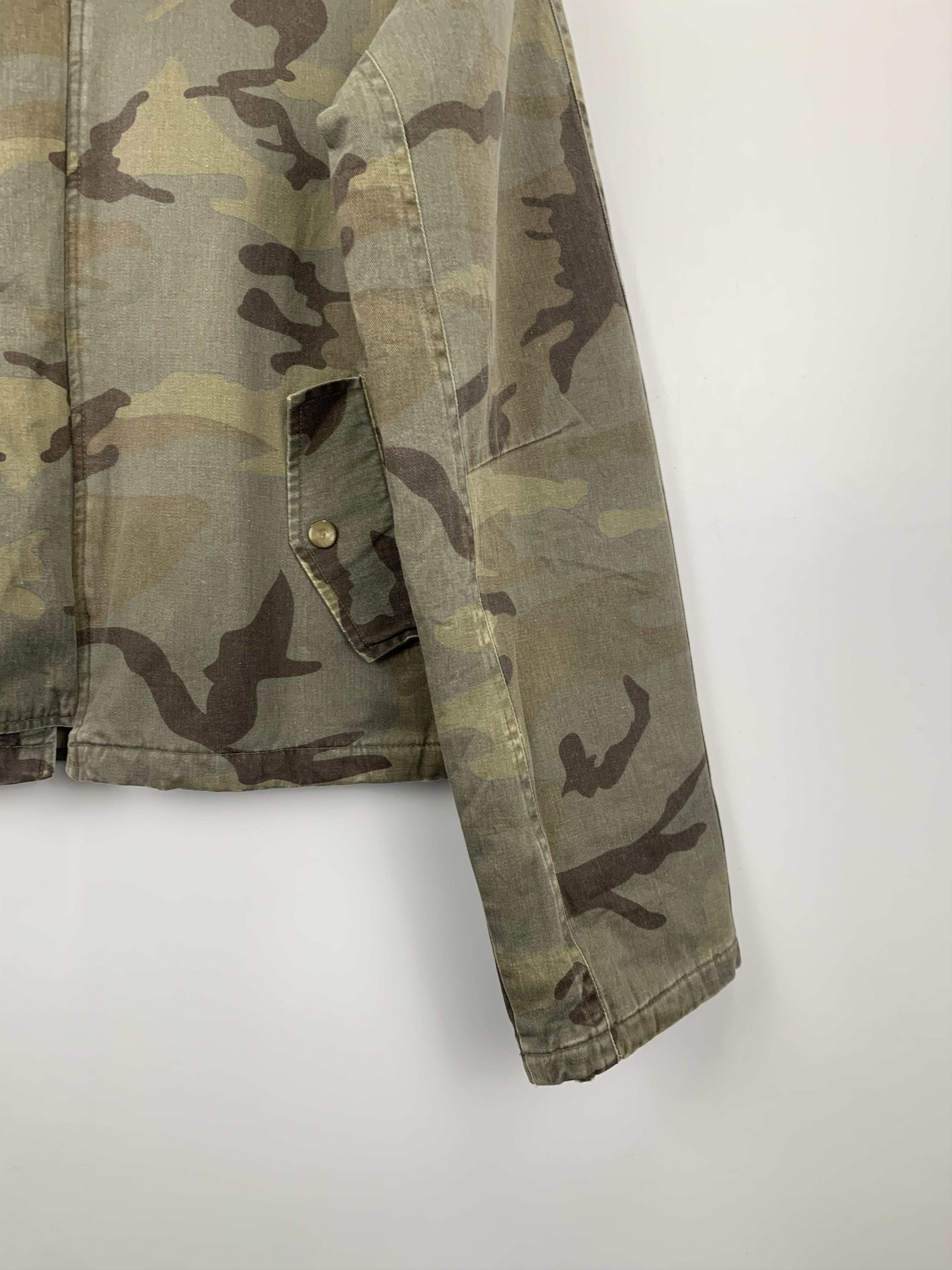Vintage Vintage Us Air Force Camo Military Hoodie Jacket J0873 Size US L / EU 52-54 / 3 - 6 Thumbnail