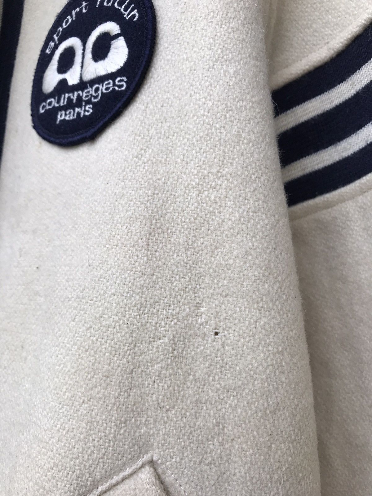 Courreges × Japanese Brand Achive.. Courreges Paris Sport Futur Bomber Jacket Embroided Size US S / EU 44-46 / 1 - 7 Thumbnail