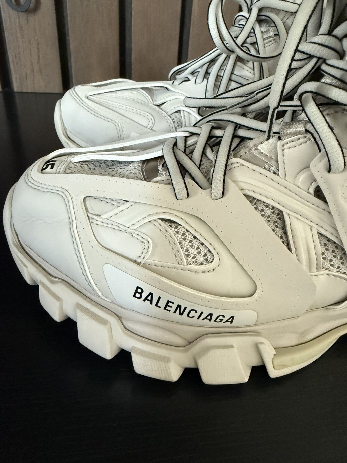 Balenciaga Balenciaga Track.2 Sneakers – Grey Size US 11 / EU 44 - 13 Thumbnail