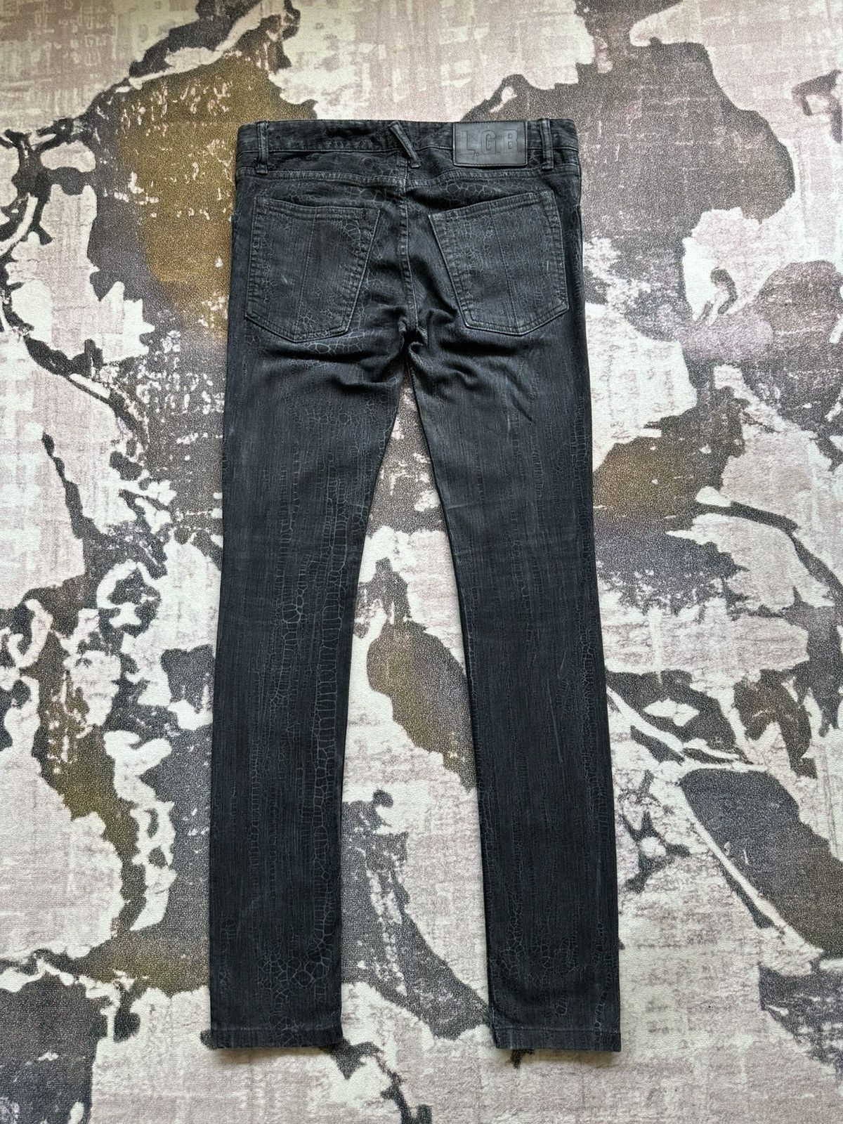 L.G.B. ブラックデニム　 archive y2k L.G.B. ブラックデニム archive y2k