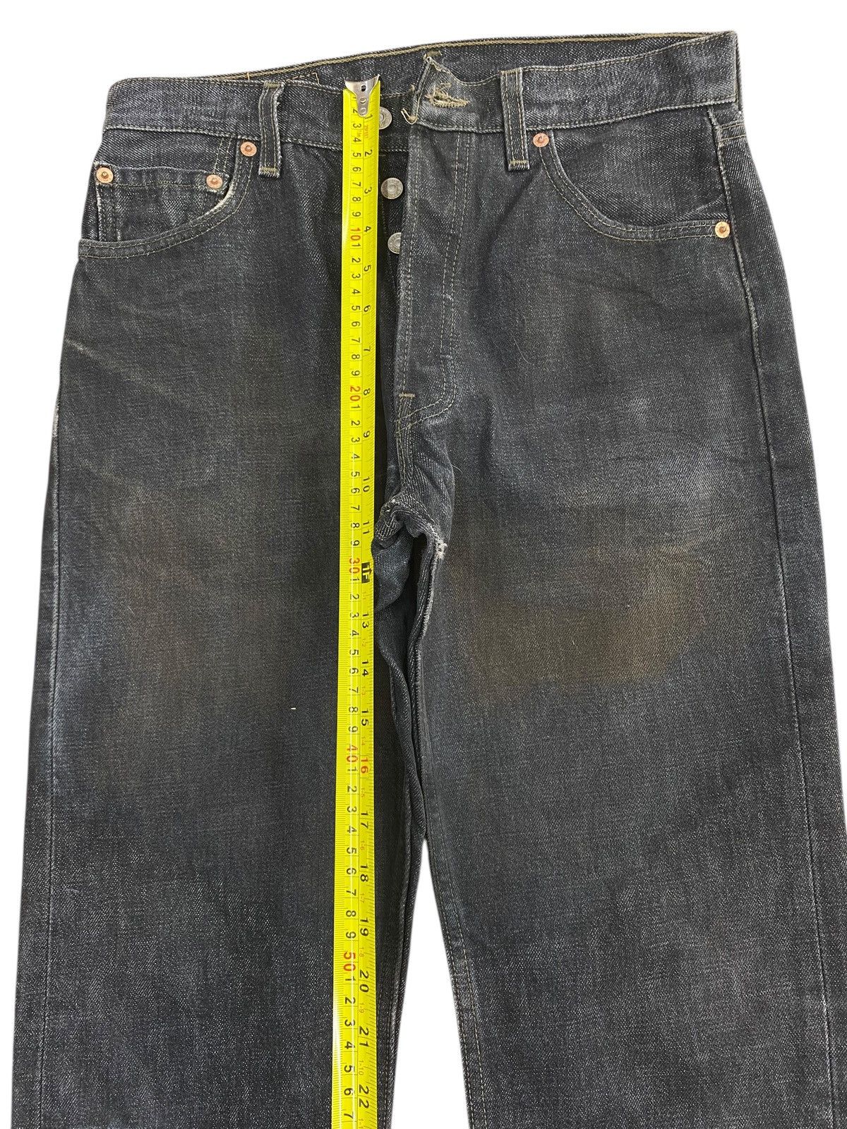 Levi's Vintage Levi’s Dark Acid Wash Style Loose Jeans Size US 30 / EU 46 - 6 Thumbnail