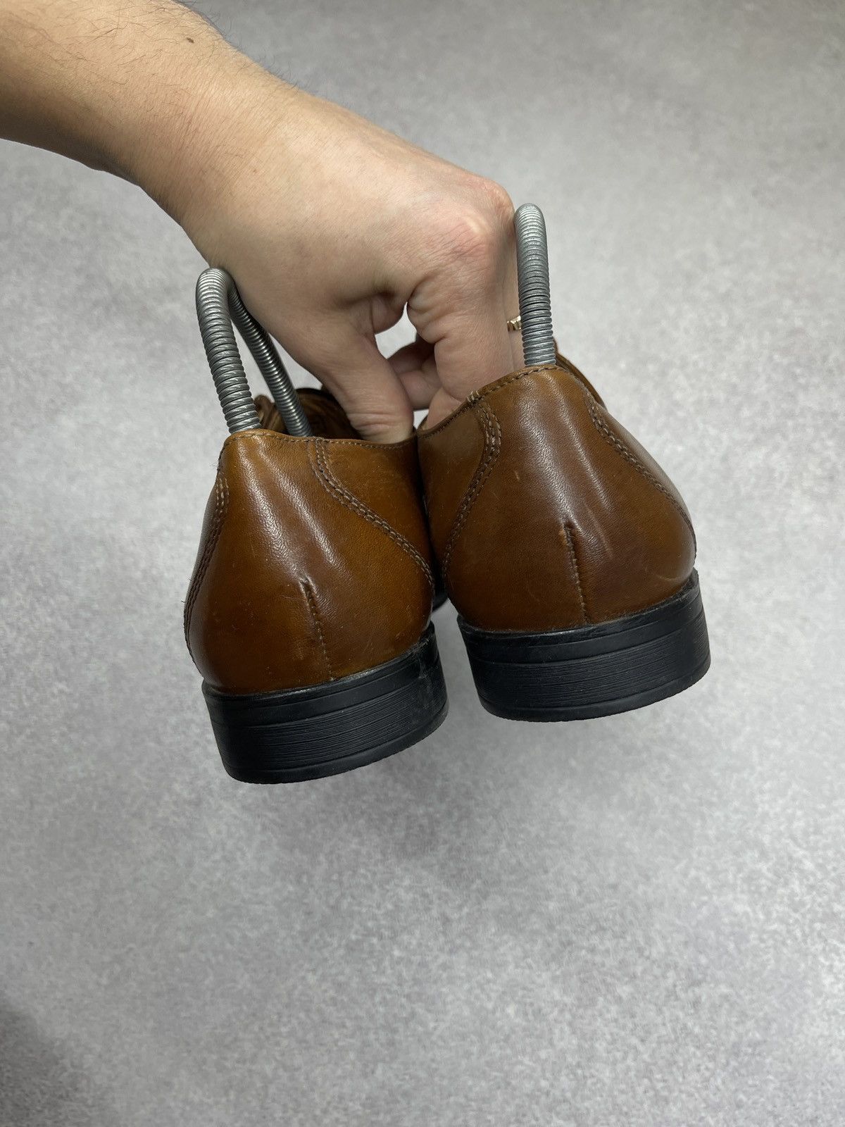 Clarks New Clarks Gilman Mode Leather Shoes Brown Size 41 Size US 7 / EU 40 - 5 Thumbnail