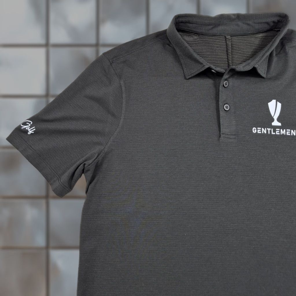 Lululemon Lululemon Polo Shirt Mens Medium Black Golf Performance ButterGolf Size US M / EU 48-50 / 2 - 1 Thumbnail
