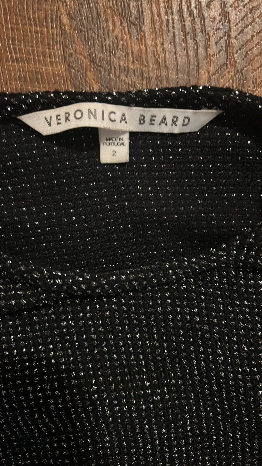 Veronica Beard Veronica Beard Black Sparkly Ruched Metallic Bodycon Dress Size XS / US 0-2 / IT 36-38 - 14 Thumbnail