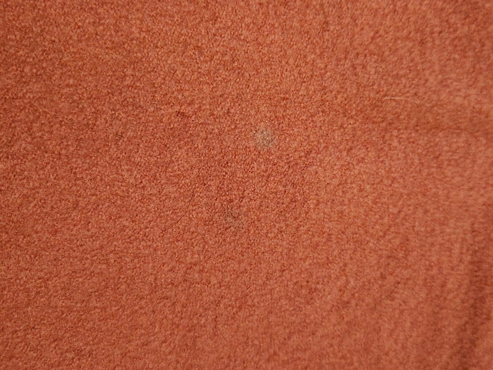 Designer Doncaster Womens Coat Wool Large Orange Collared Size L / US 10 / IT 46 - 7 Thumbnail