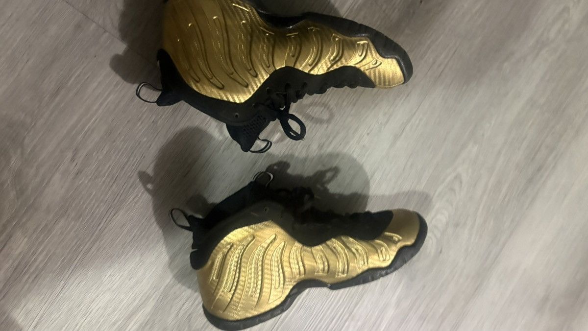 Nike Nike Foamposite one gold Size US 5 / IT 35 - 6 Thumbnail