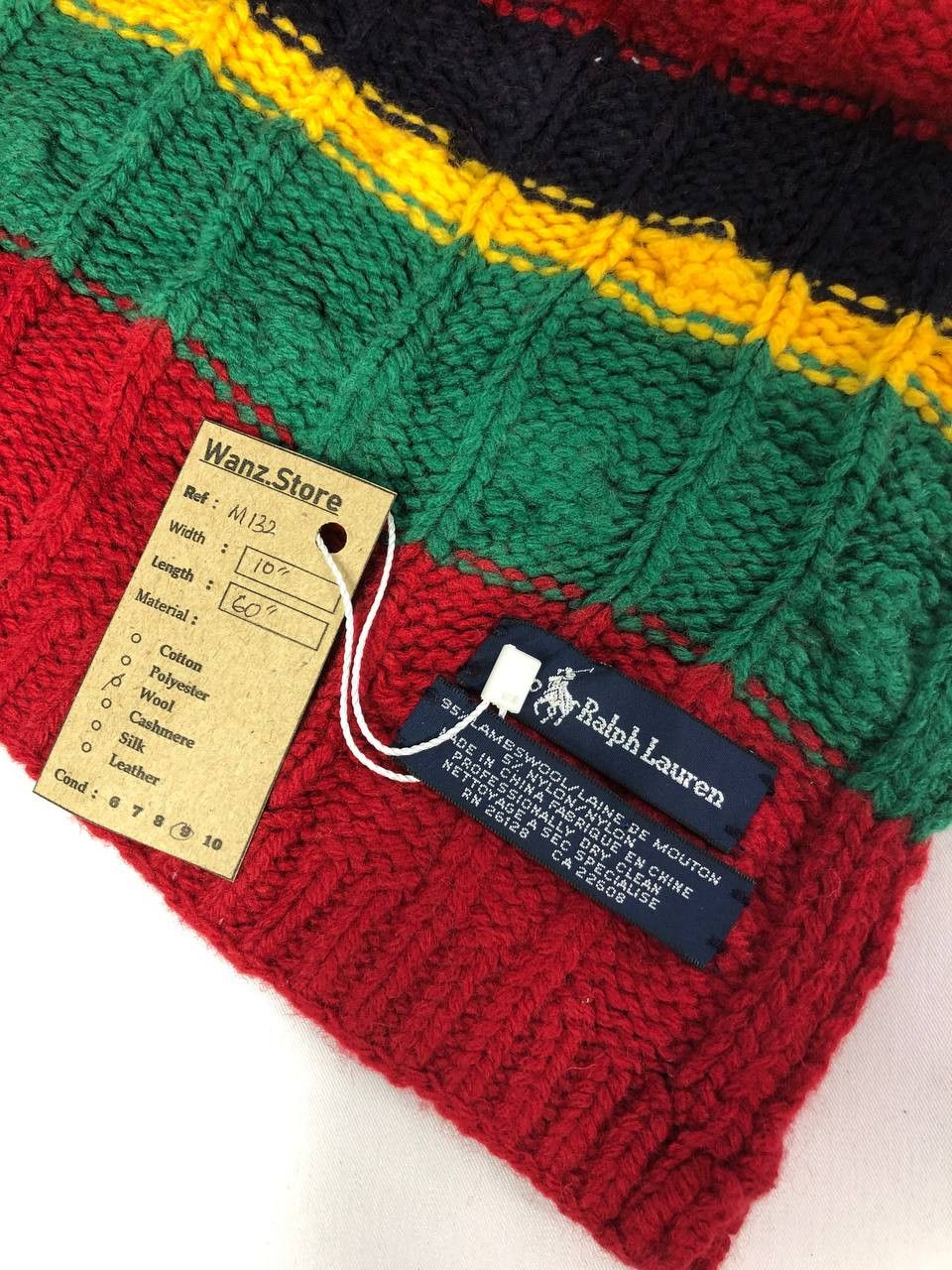 Polo Ralph Lauren Polo Ralph Lauren Scarf Muffler Neckwear M132 Size ONE SIZE - 6 Thumbnail